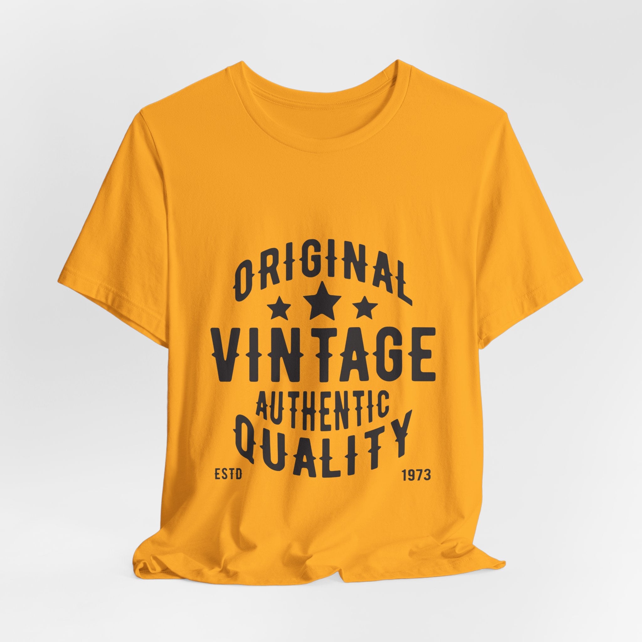 Vintage Graphic Tee – "Original Vintage Authentic Quality" Short Sleeve Shirt