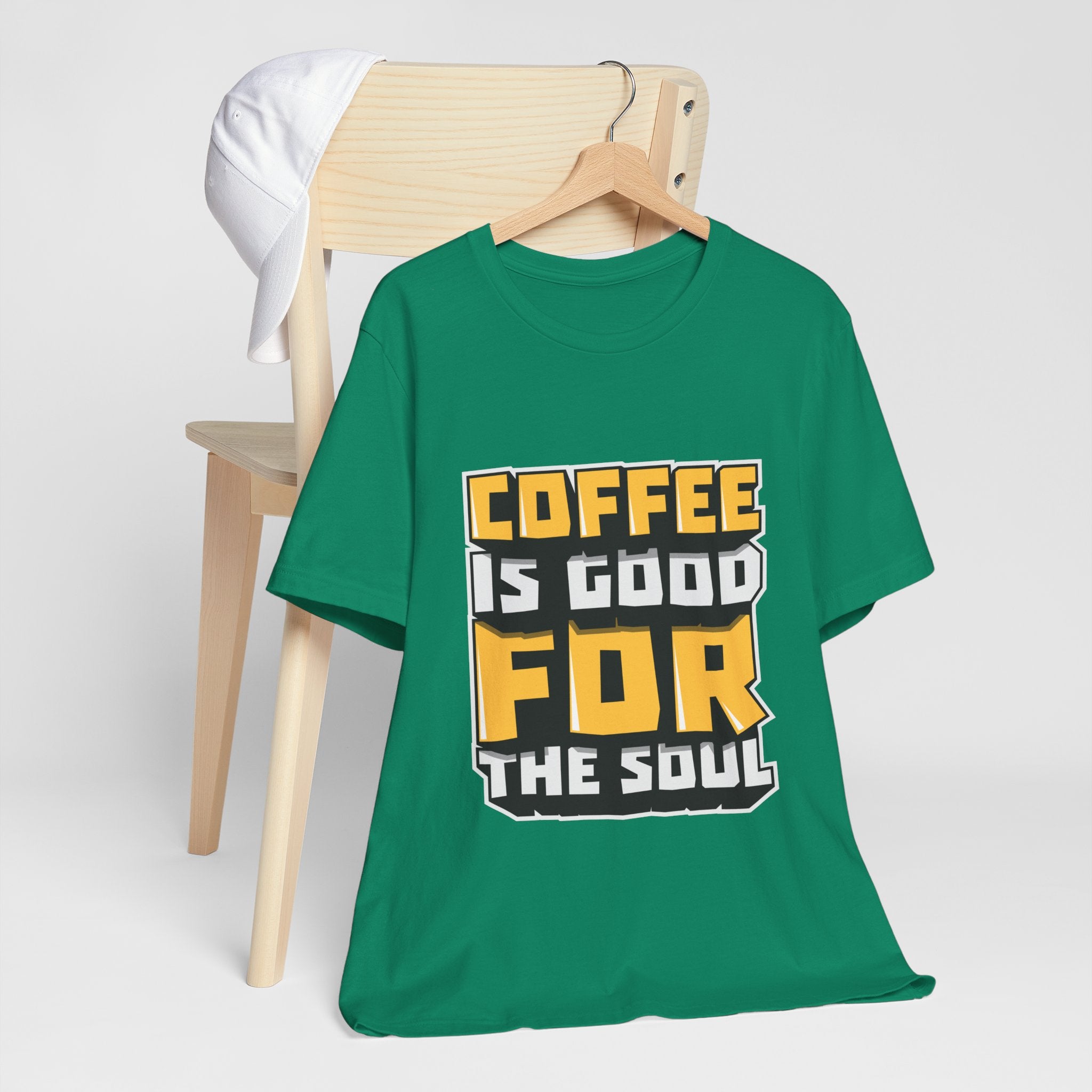 Coffee Is Good For The Soul T-Shirt — Funny Coffee Lover Tee