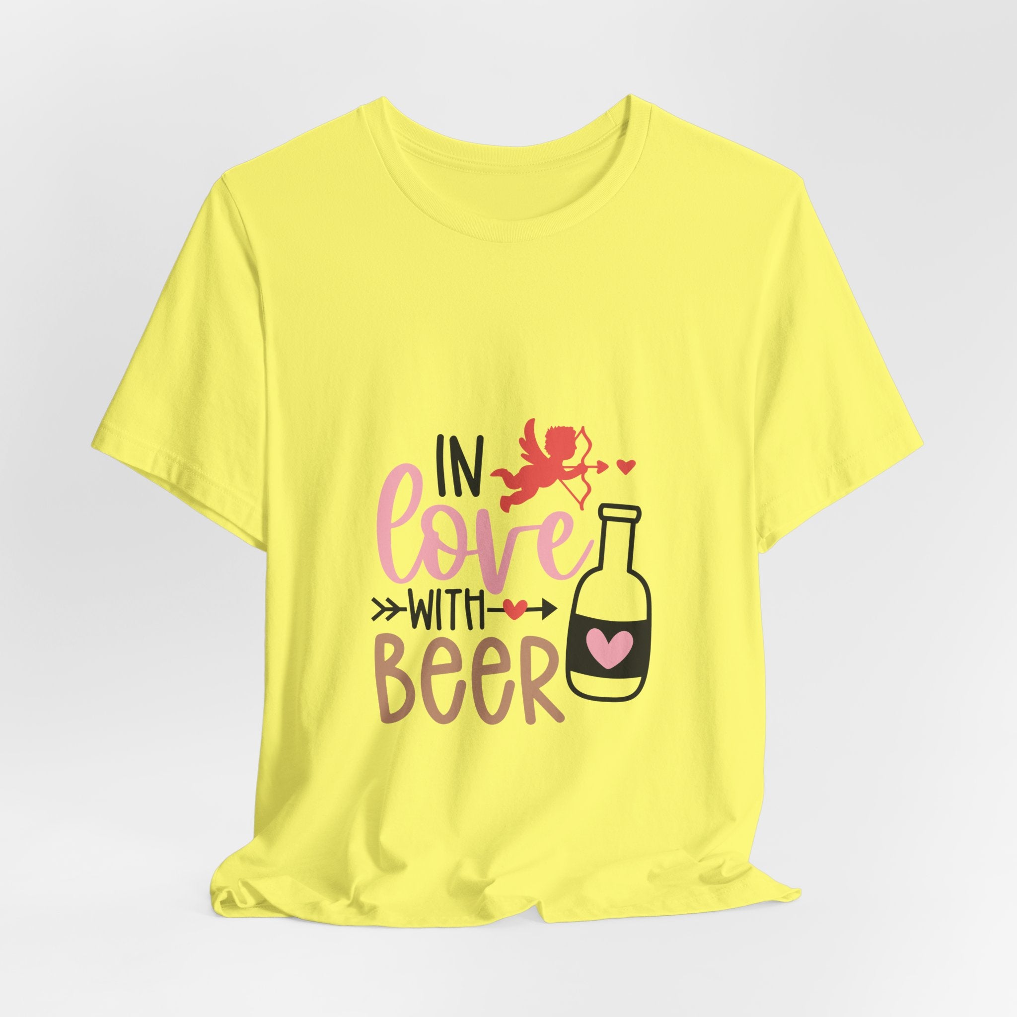 In Love With Beer T-Shirt — Funny Valentine’s Day Beer Tee