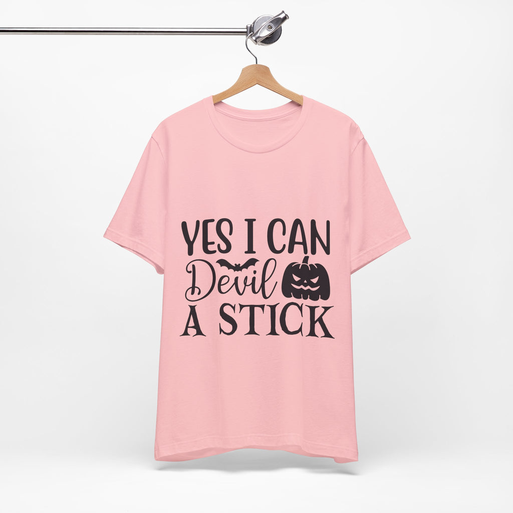 Yes I Can Devil A Stick Halloween T-Shirt