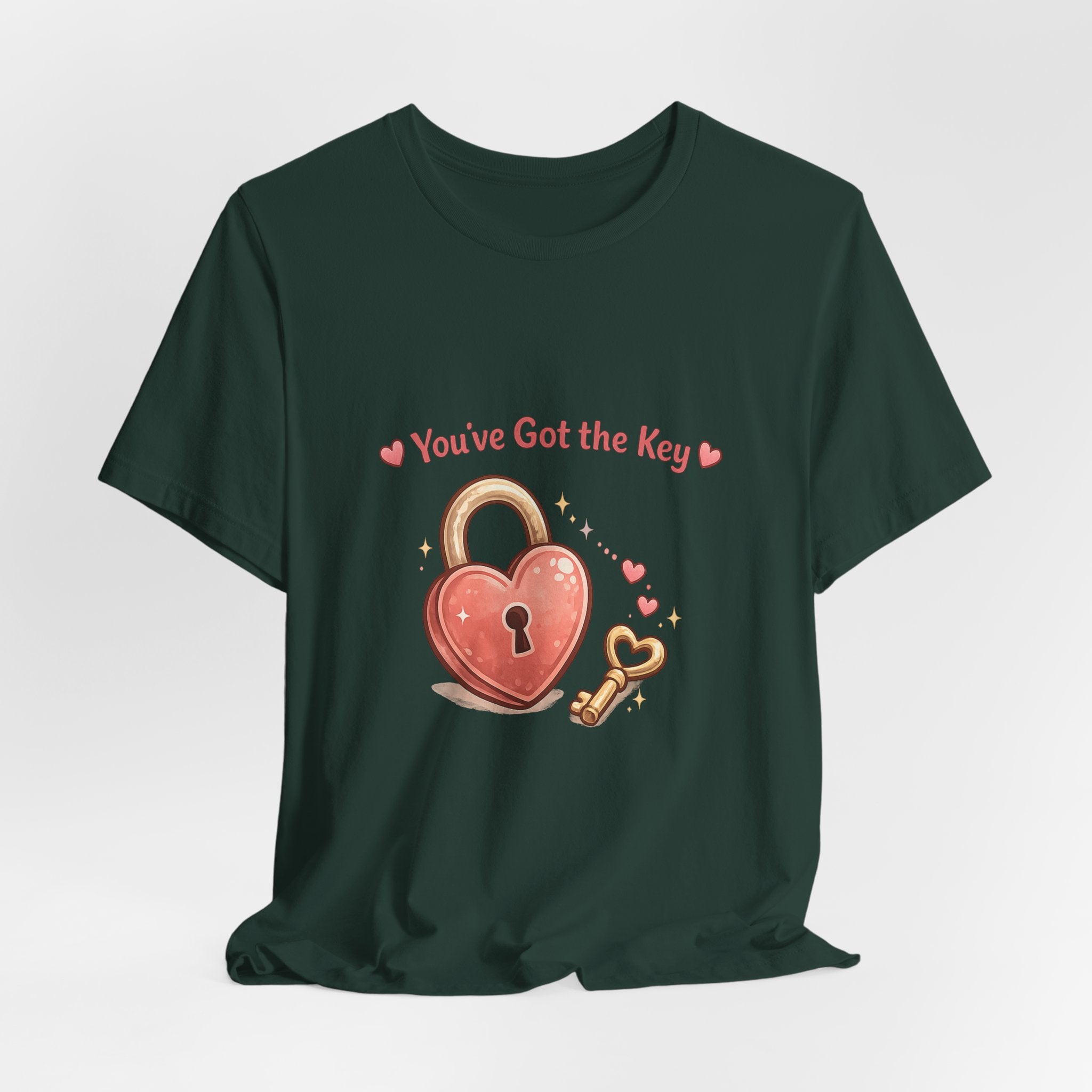 You've Got the Key Heart Lock T-Shirt
