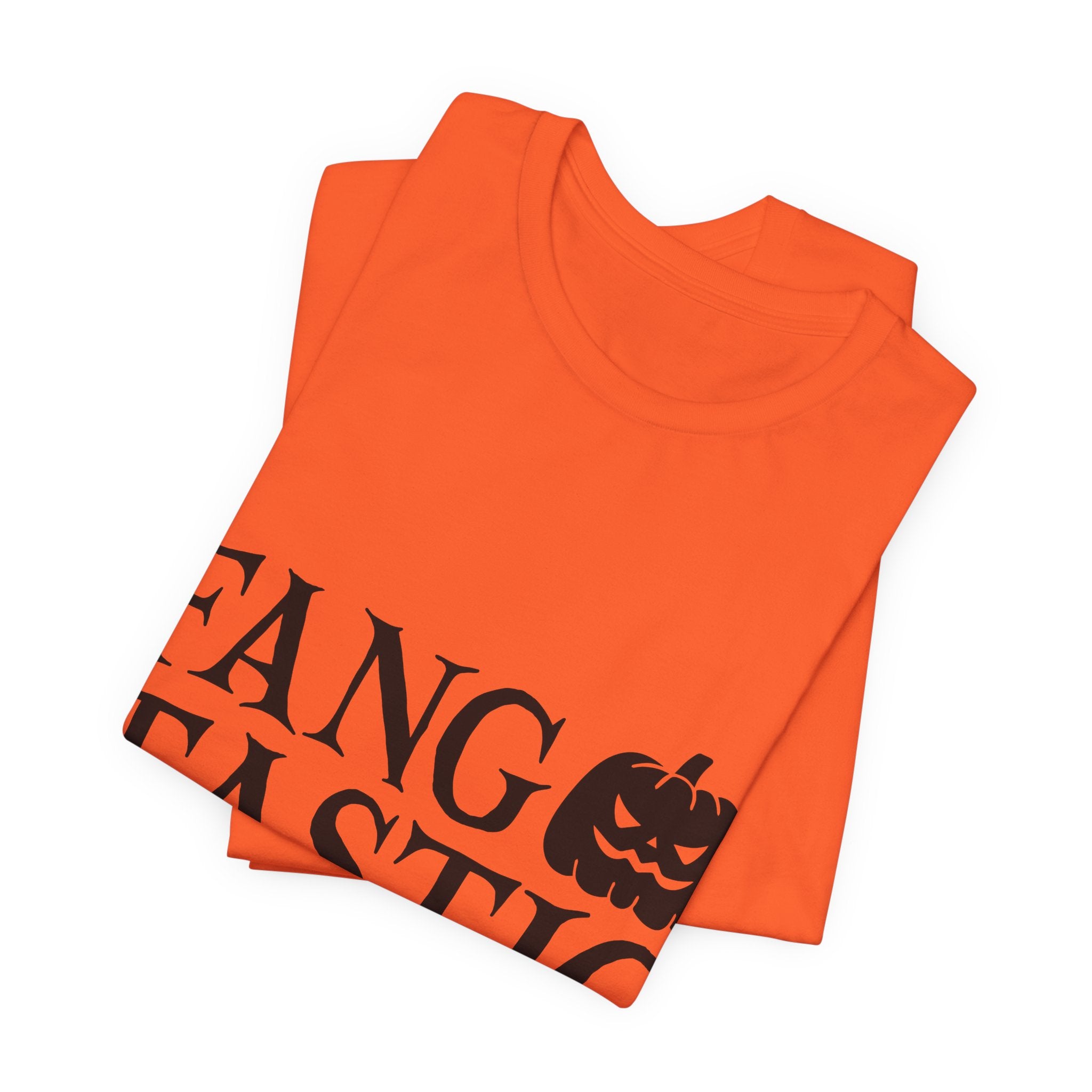 Fangtastic Dude Halloween Tee — Funny Pumpkin Vampire Graphic T-Shirt