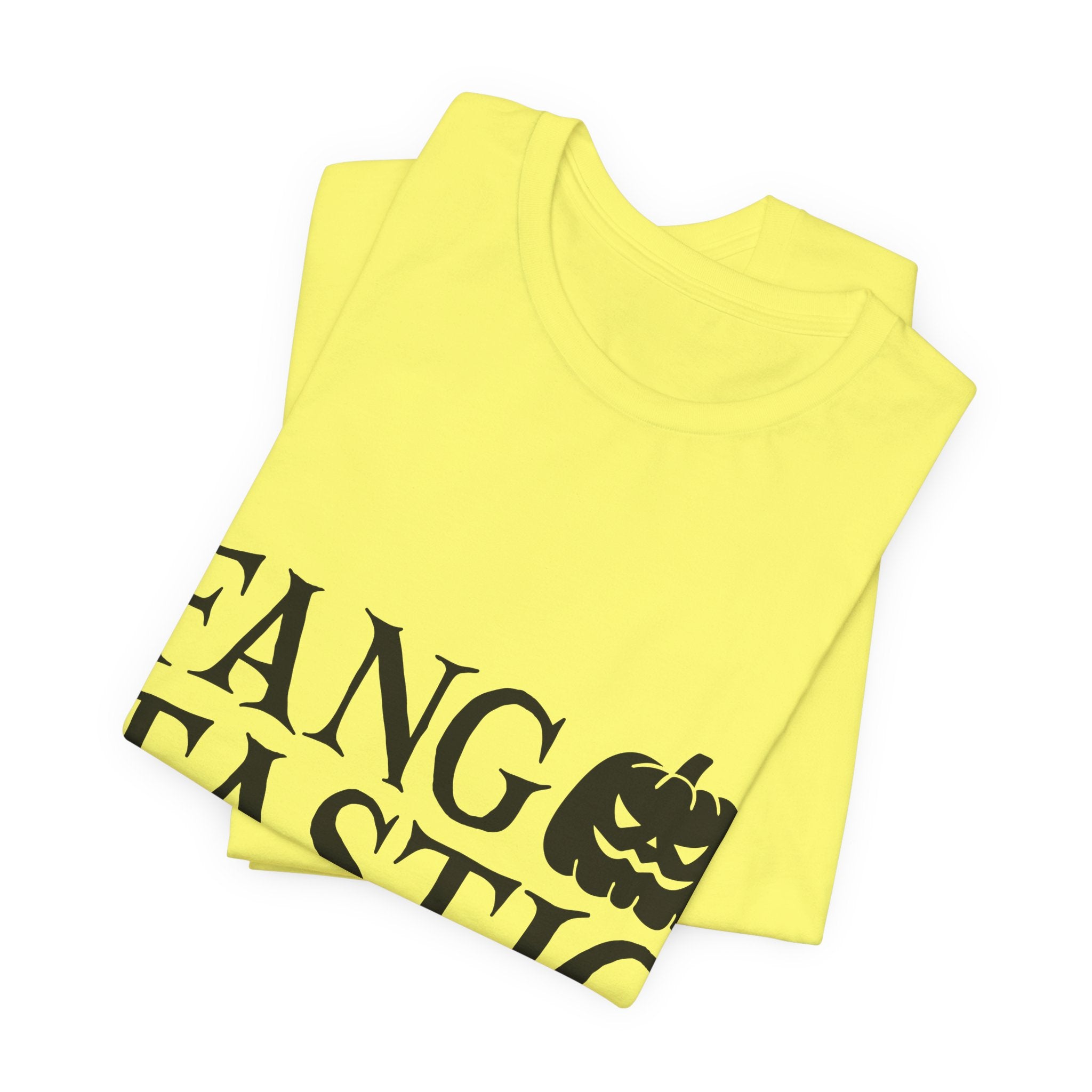 Fangtastic Dude Halloween Tee — Funny Pumpkin Vampire Graphic T-Shirt