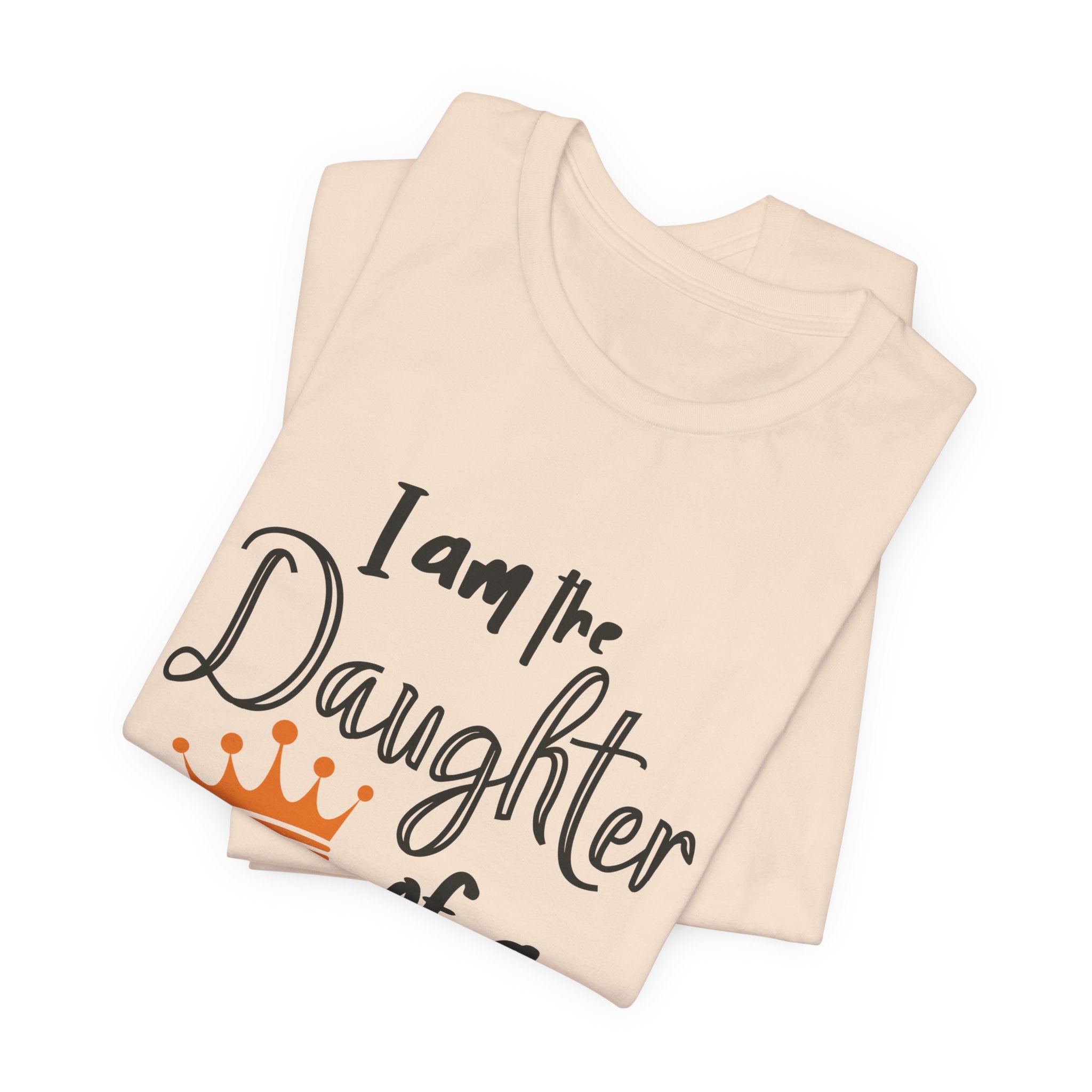 Daughter of a King T-Shirt — Faith-Based Crown Tee for Girls & Women