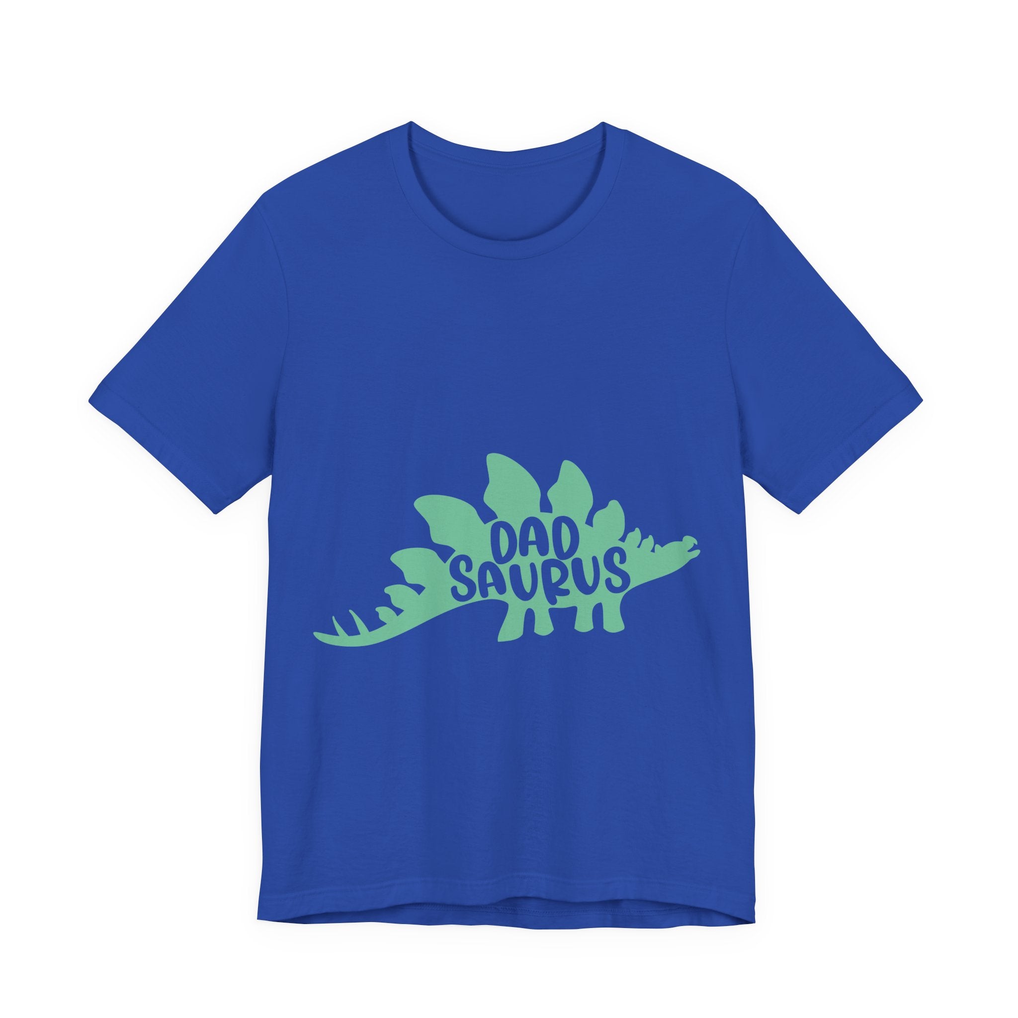 Dadsaurus T‑Shirt — 'Dadsaurus' Stegosaurus Tee for Fathers, Father’s Day Gift