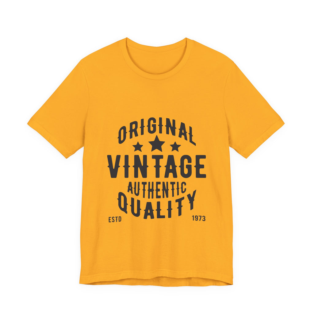 Vintage Graphic Tee – "Original Vintage Authentic Quality" Short Sleeve Shirt