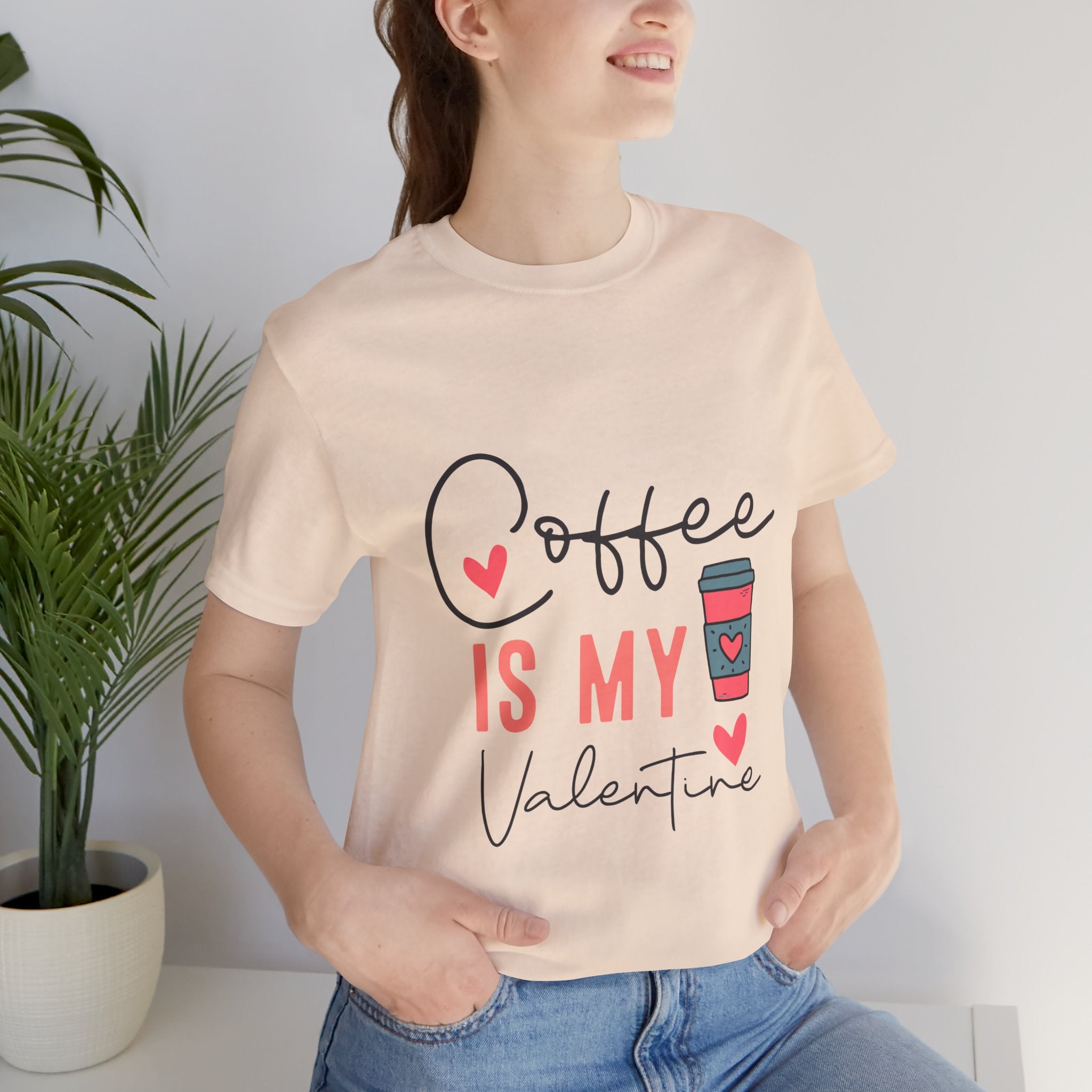 Coffee Is My Valentine T-Shirt — Cute Valentine’s Day Coffee Tee