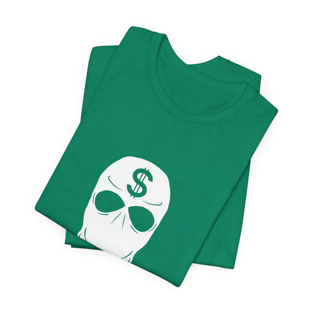 Entrepreneur Gang T-Shirt — Skull Mask Money Logo Tee