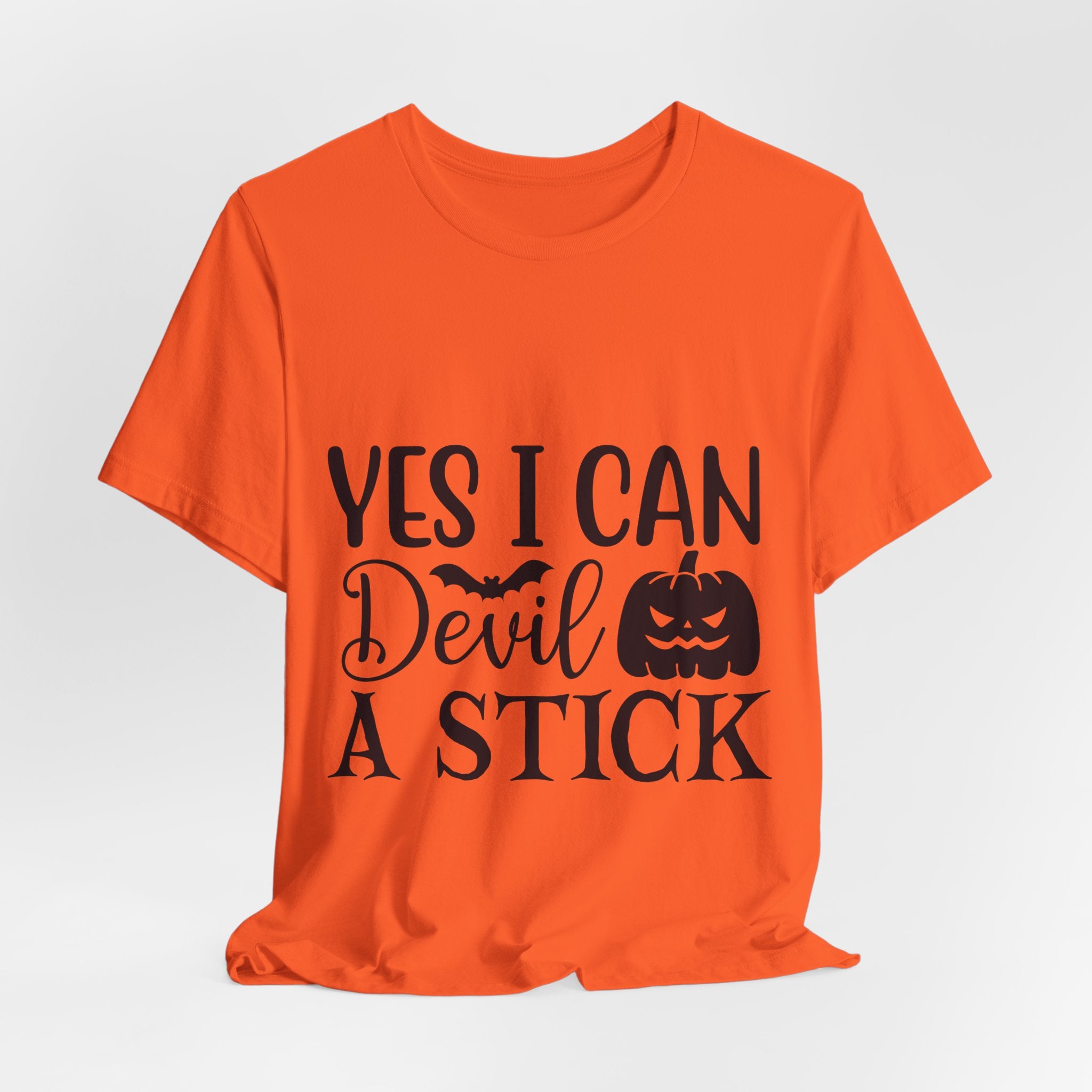 Yes I Can Devil A Stick Halloween T-Shirt