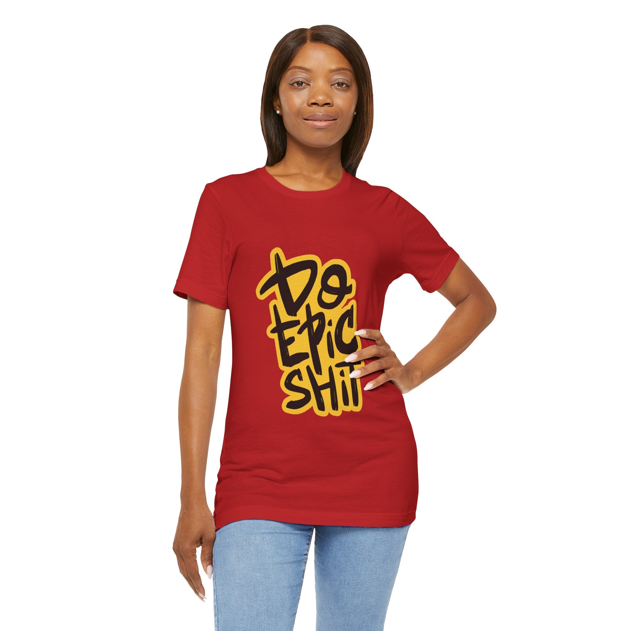 Do Epic Shit T-Shirt — Bold Handwritten Motivational Graphic Tee