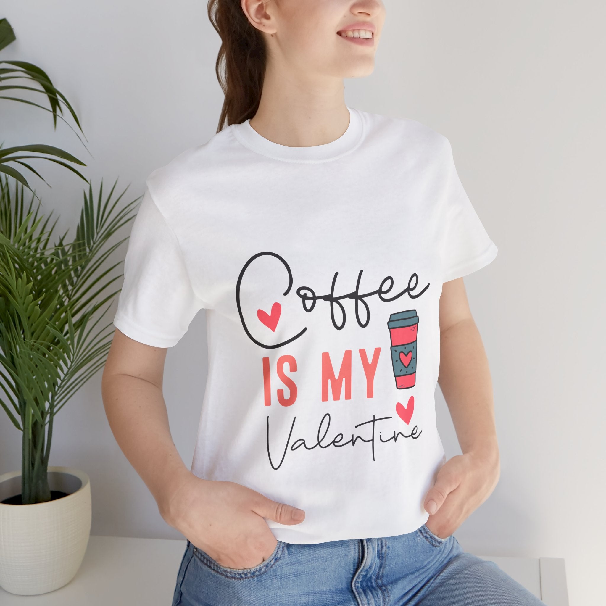 Coffee Is My Valentine T-Shirt — Cute Valentine’s Day Coffee Tee