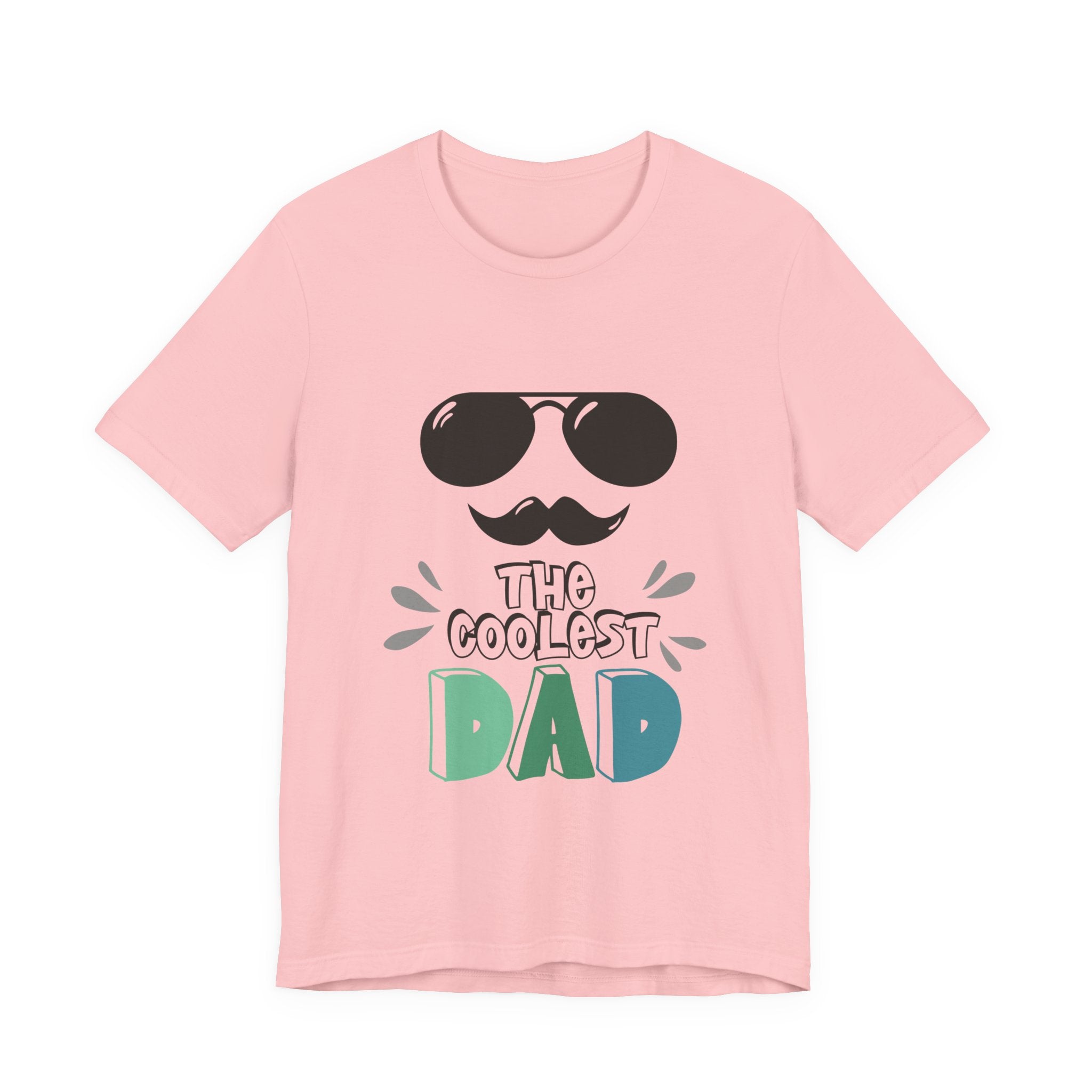 Coolest Dad T-Shirt — Father's Day Sunglasses & Mustache Tee