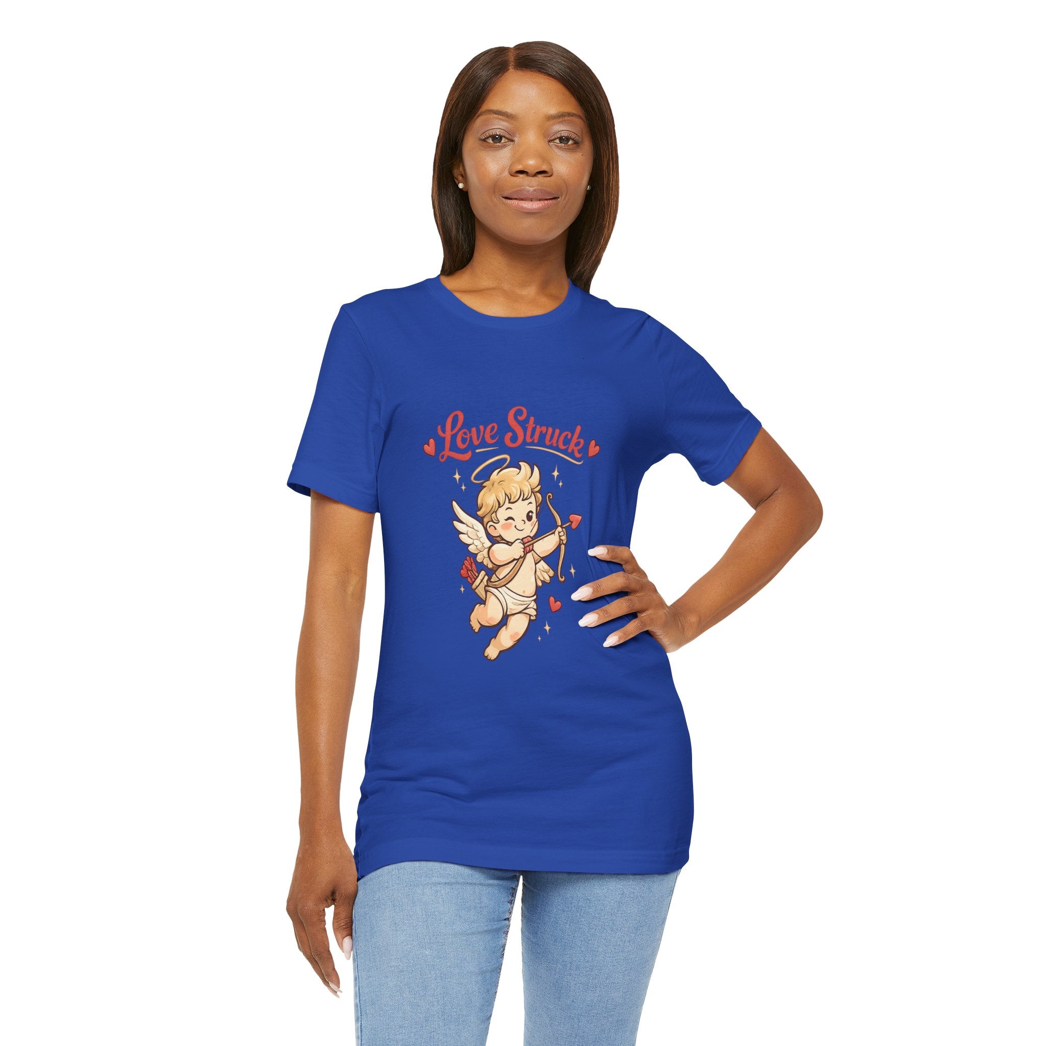 Cupid 'Love Struck' Tee — Cute Vintage Cupid Valentine T-Shirt