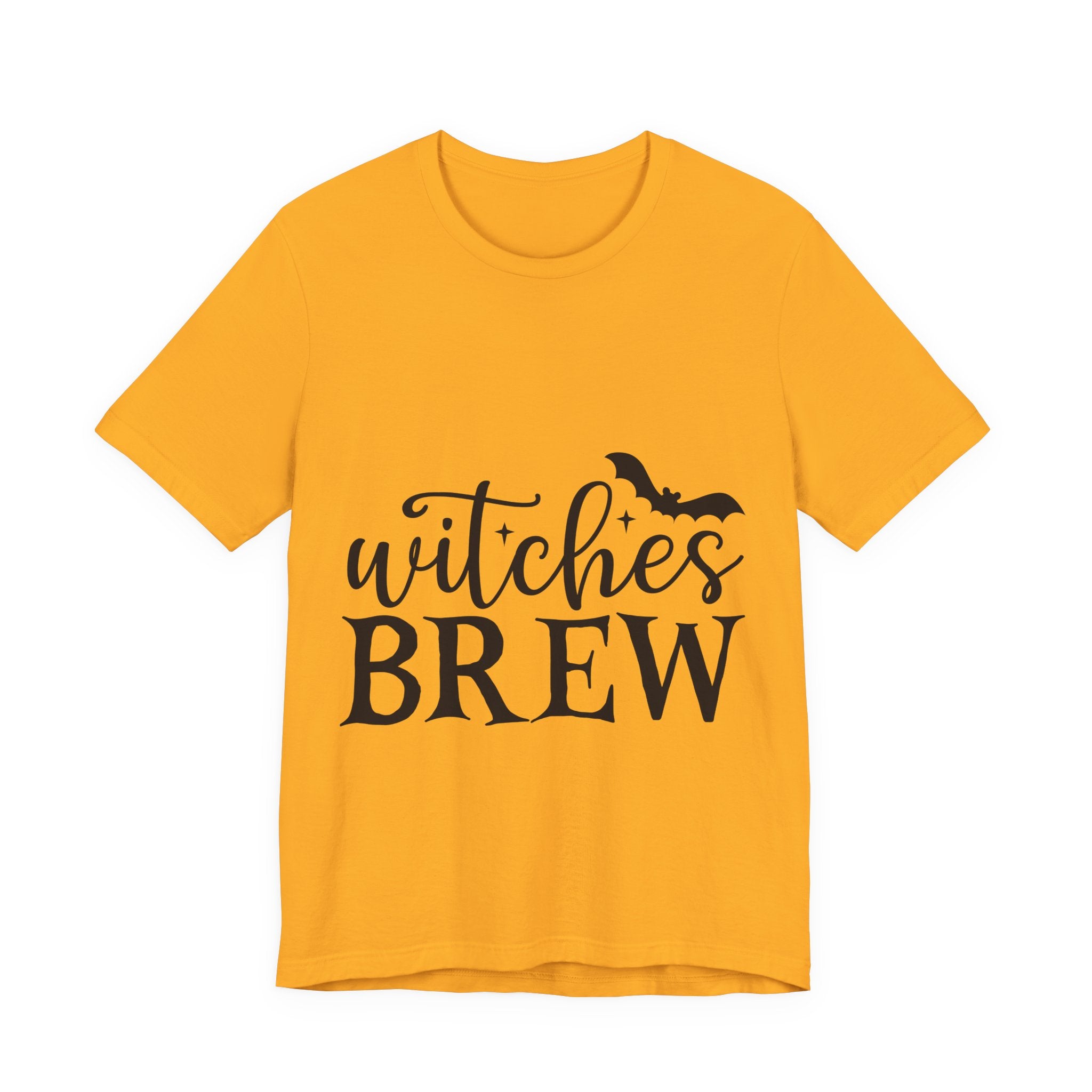 Witches Brew Halloween Tee — Spooky Bat Graphic T-Shirt