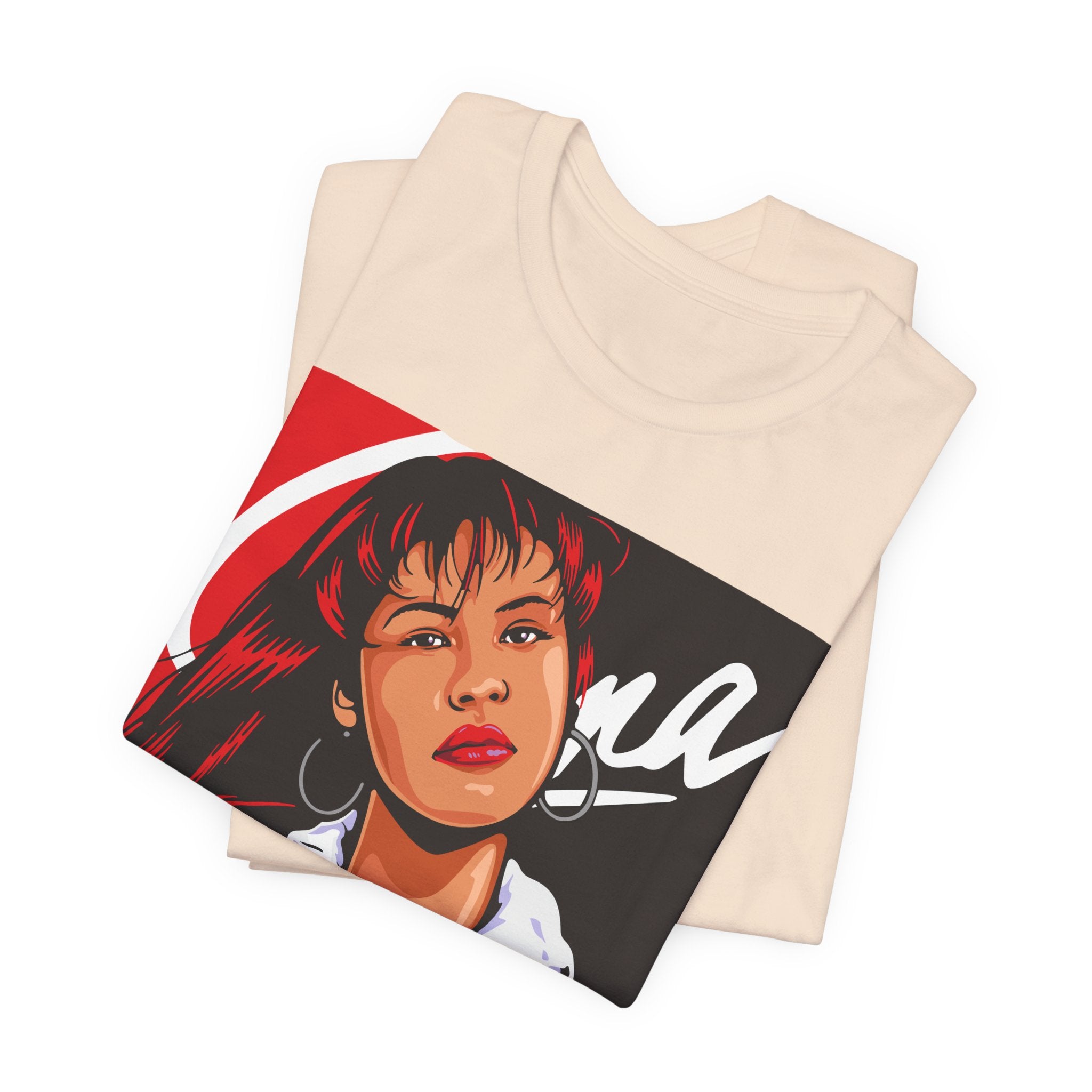Selena Pop Art Portrait T-Shirt — Retro Music Icon Tee