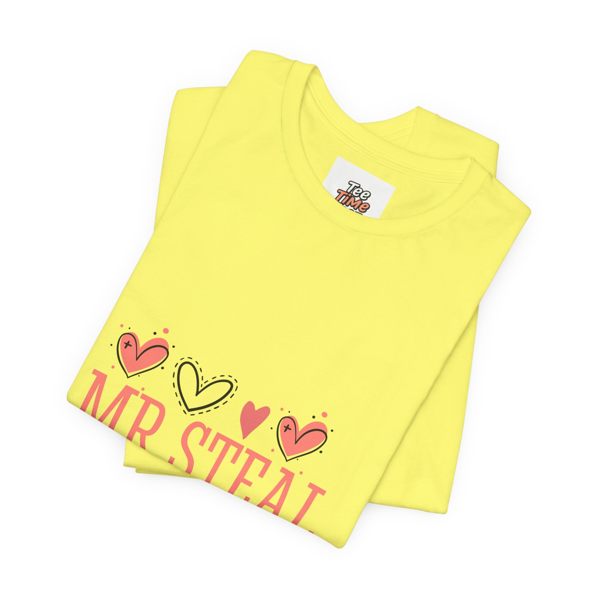 Mr. Steal Your Heart Tee — Romantic Valentine’s Day Graphic Shirt