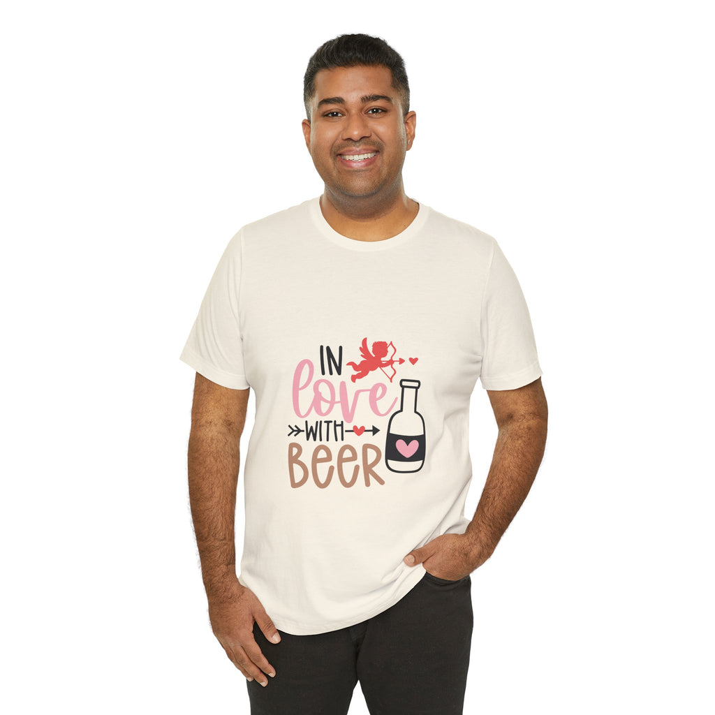 In Love With Beer T-Shirt — Funny Valentine’s Day Beer Tee