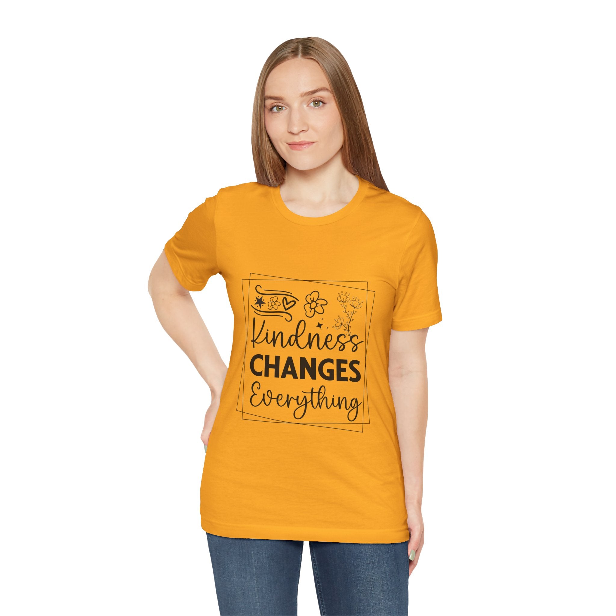 Kindness Changes Everything T‑Shirt — Inspirational Graphic Tee
