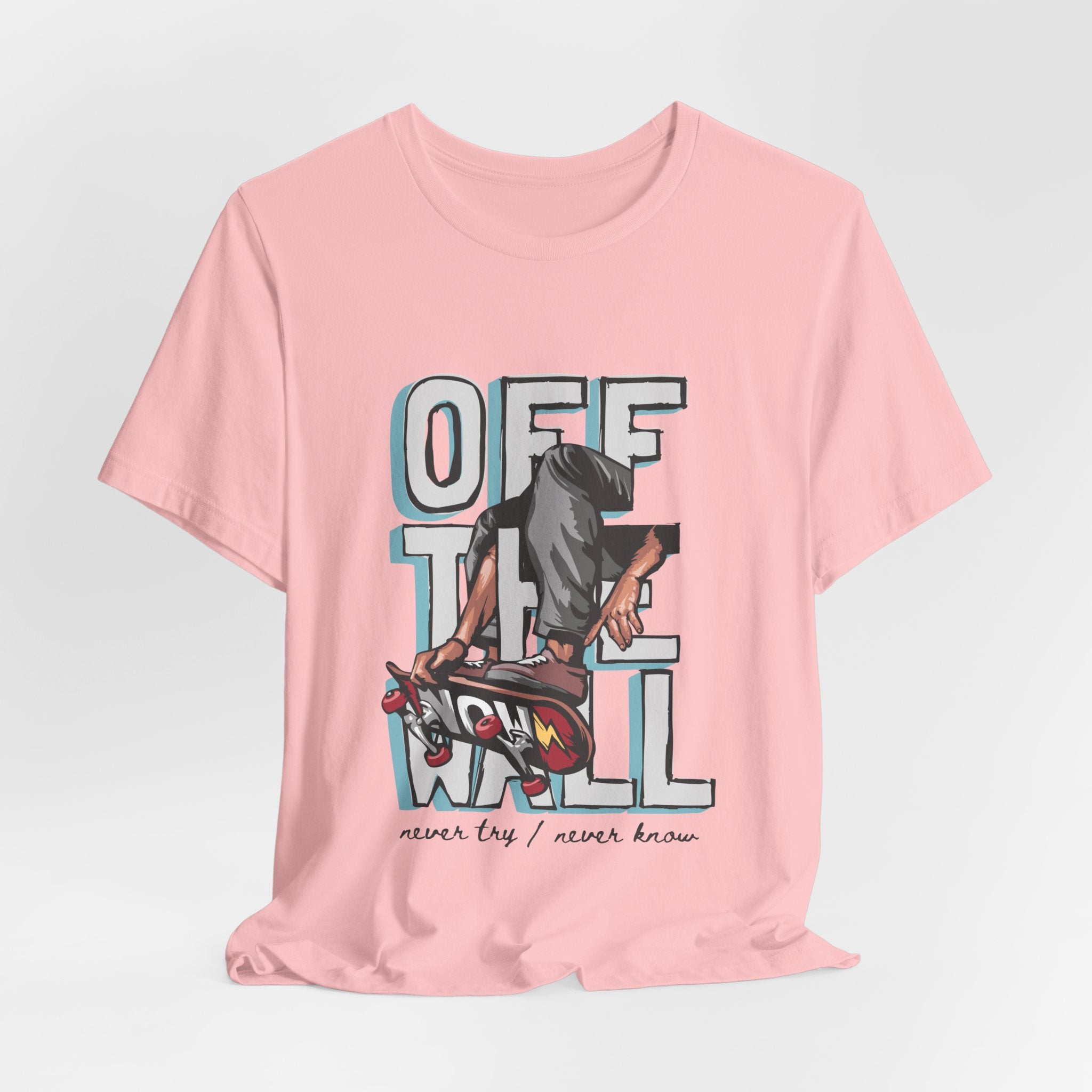 Off The Wall Skateboard T-Shirt — Retro Skate Graphic Tee