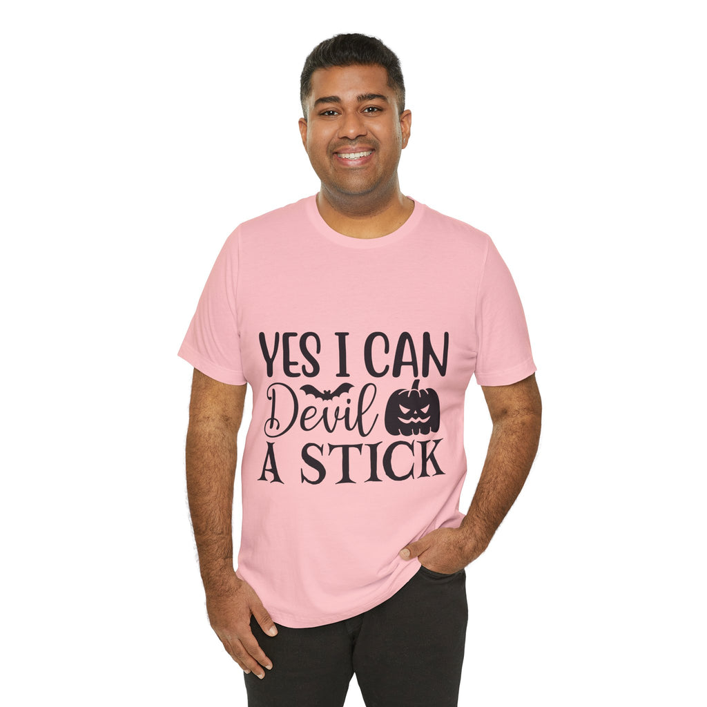 Yes I Can Devil A Stick Halloween T-Shirt