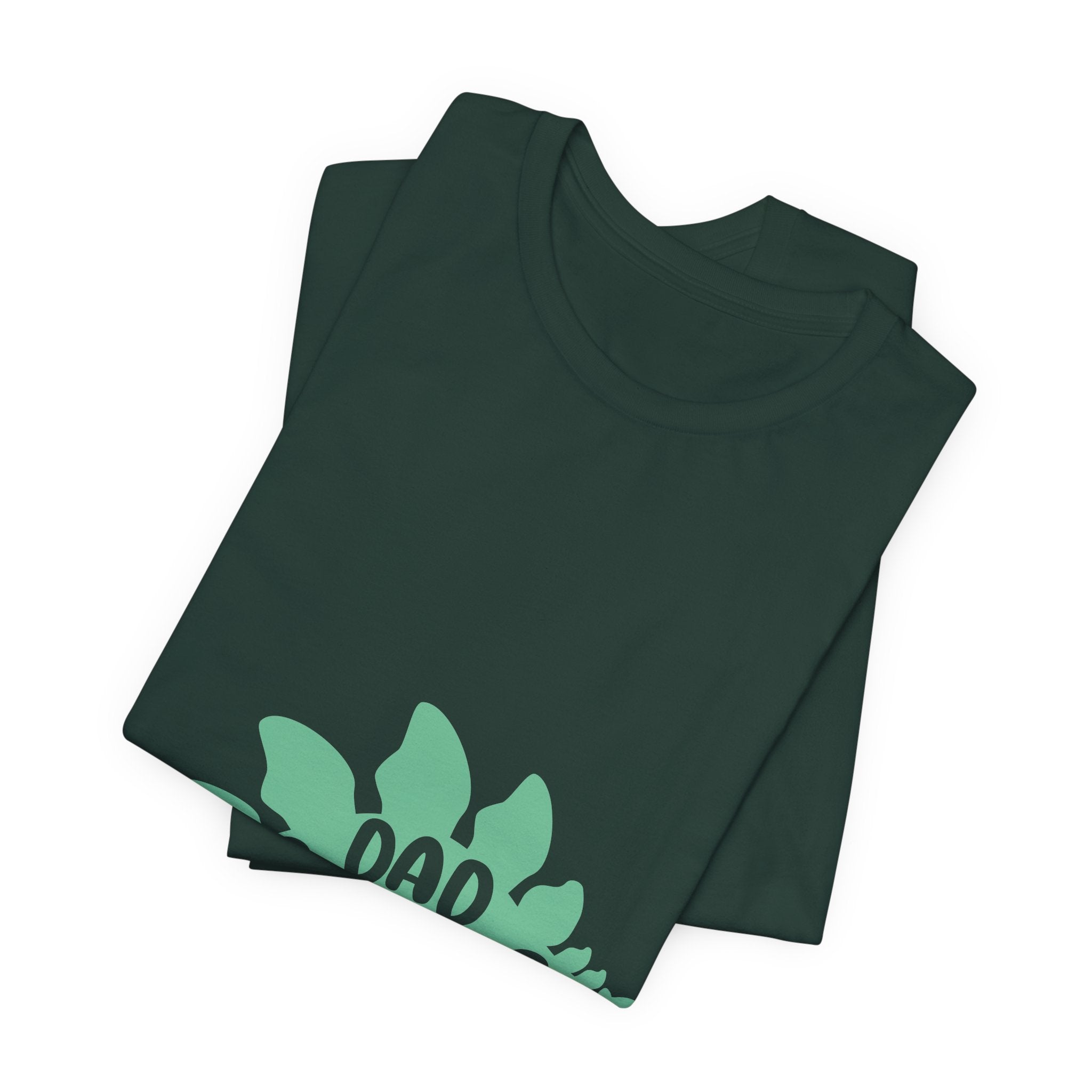 Dadsaurus T‑Shirt — 'Dadsaurus' Stegosaurus Tee for Fathers, Father’s Day Gift