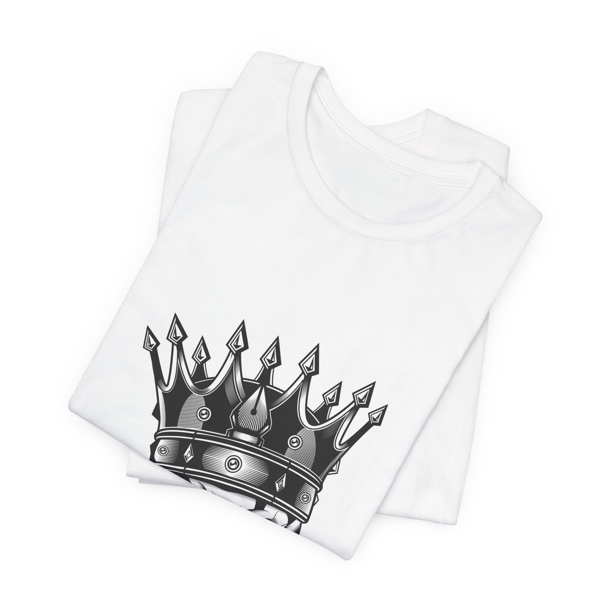 Crowned Skull T‑Shirt — Gothic King Skull Graphic Tee