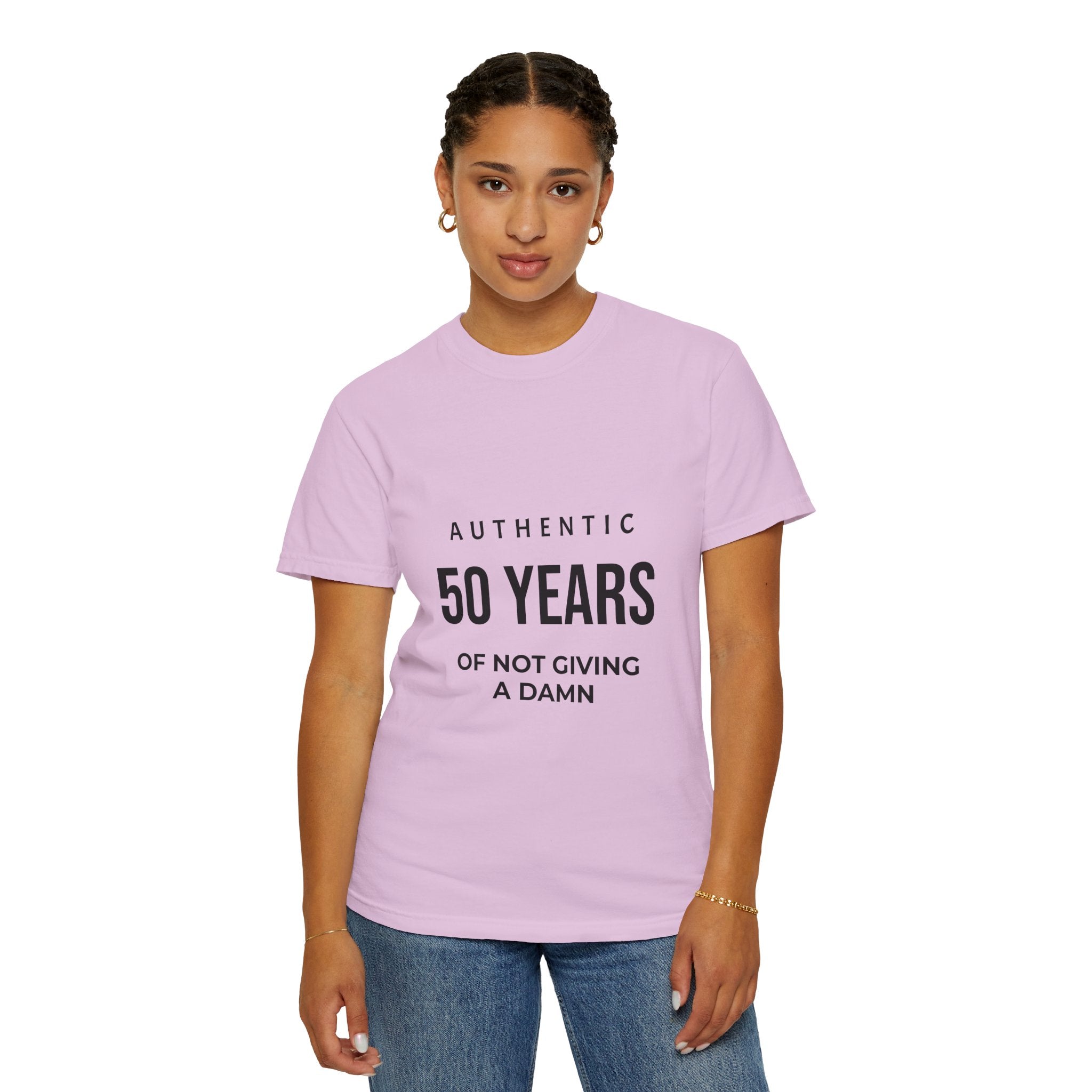 50 Years of Not Giving a Damn T-Shirt — Funny 50th Birthday Tee