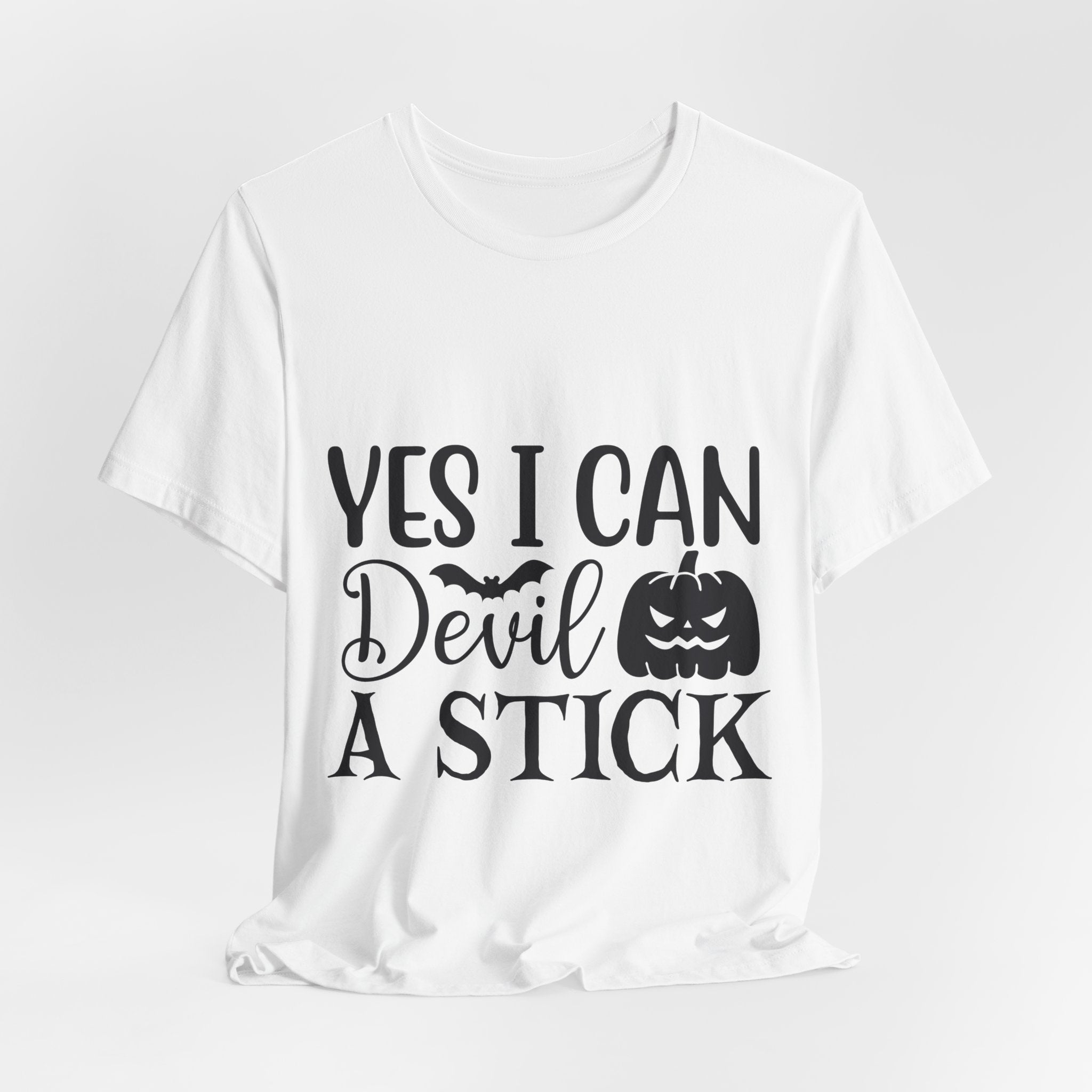 Yes I Can Devil A Stick Halloween T-Shirt