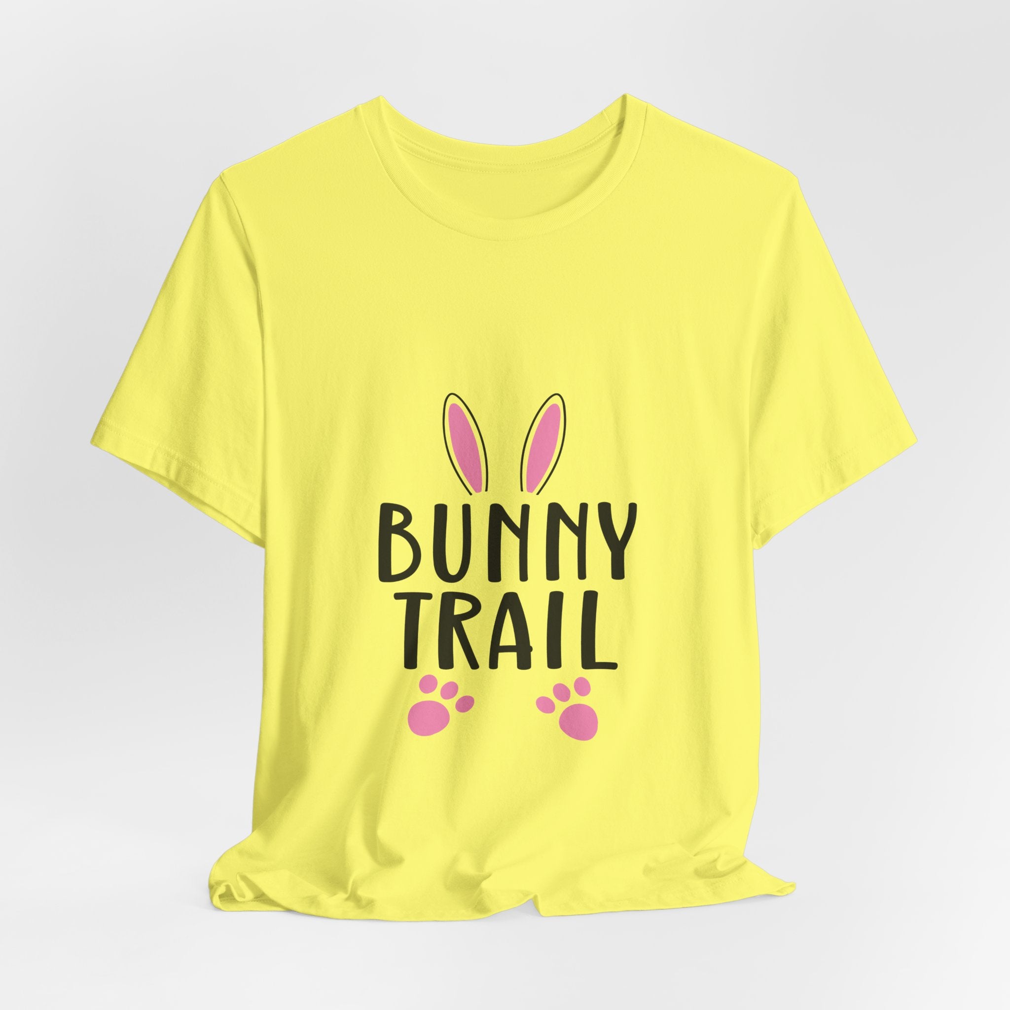Bunny Trail T‑Shirt — Cute Easter Bunny Ears & Paws Tee