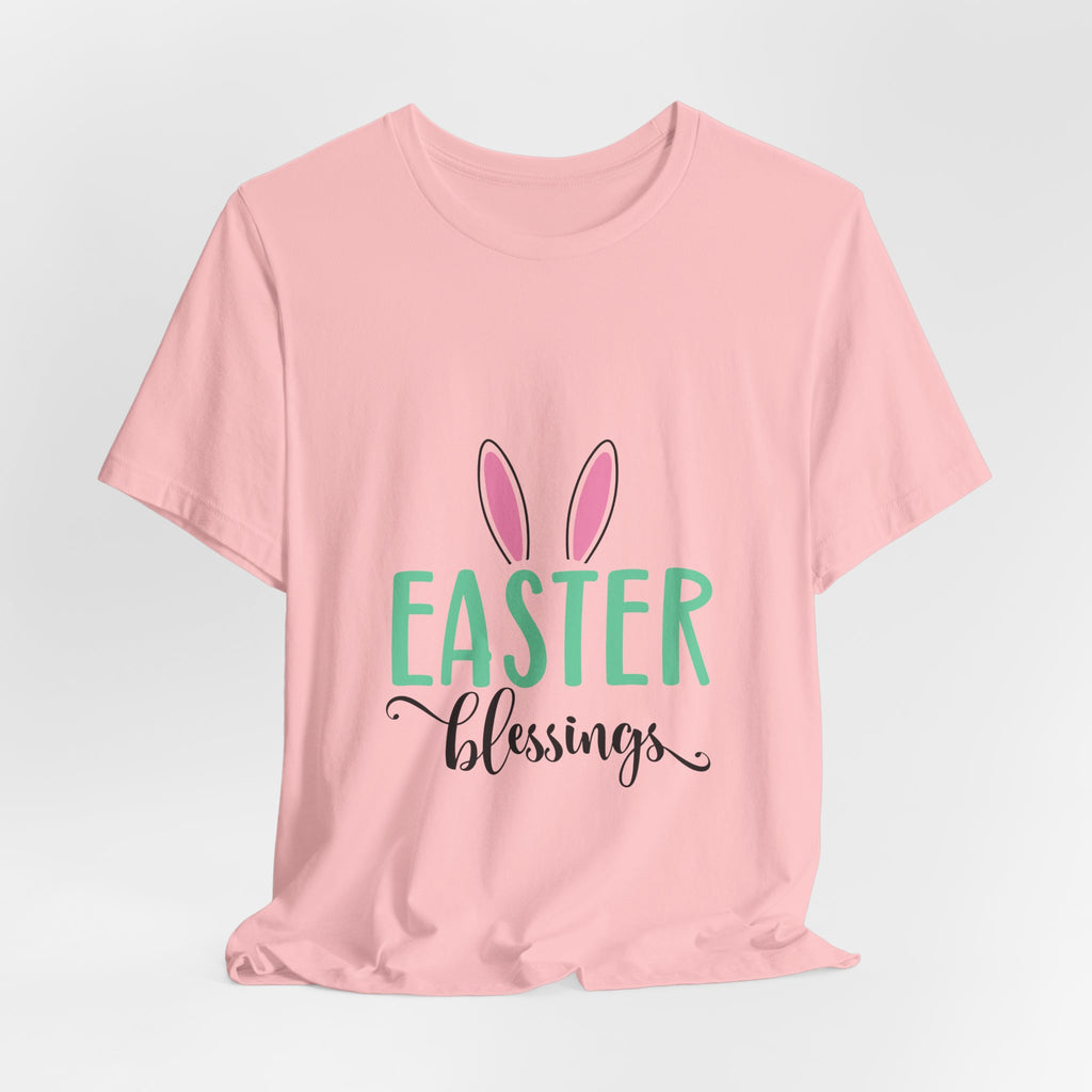 Easter Blessings Tee — Bunny Ears Spring Holiday Shirt