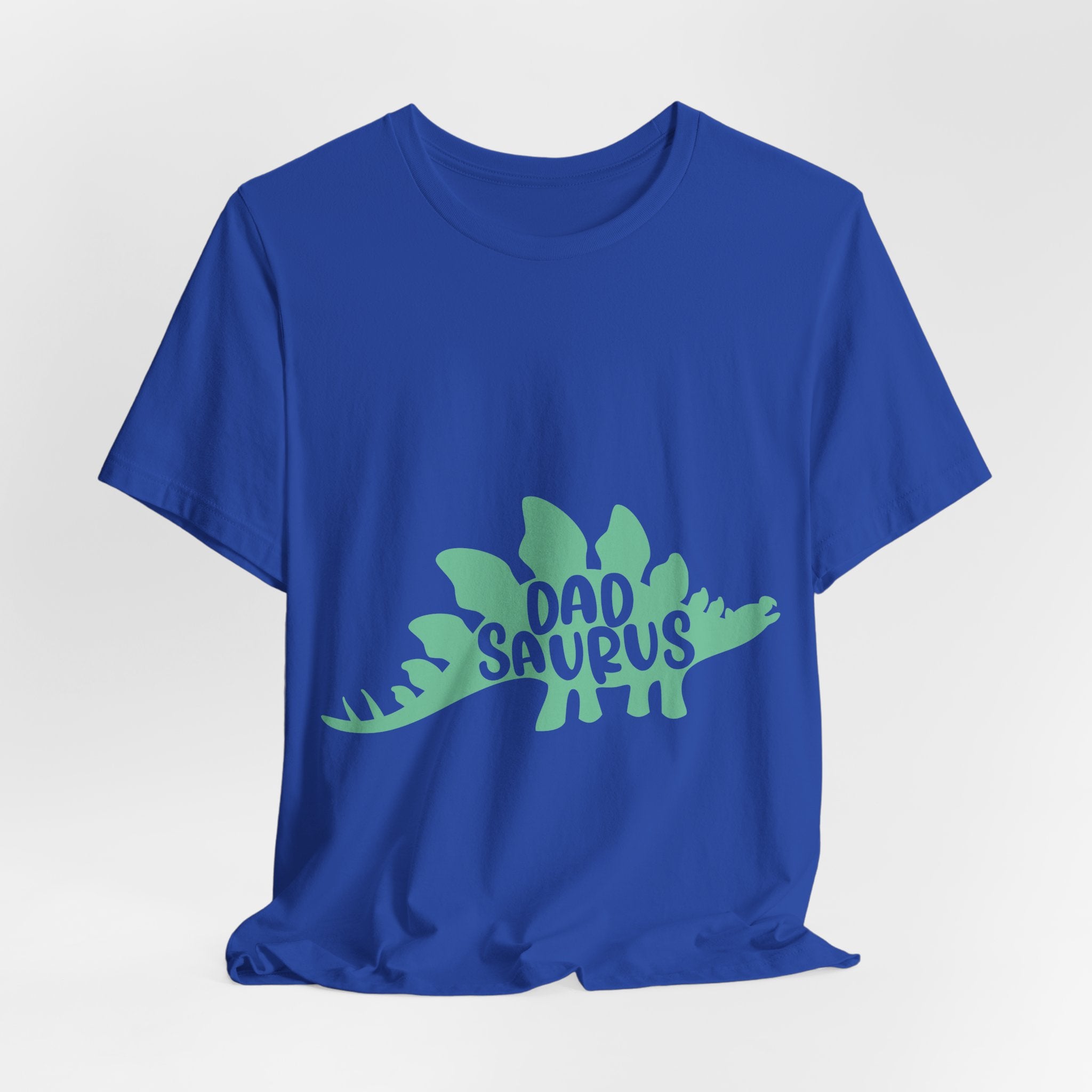 Dadsaurus T‑Shirt — 'Dadsaurus' Stegosaurus Tee for Fathers, Father’s Day Gift