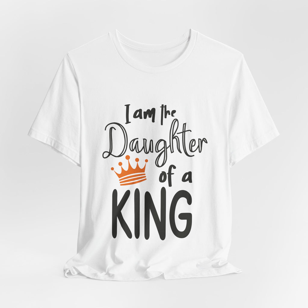 Daughter of a King T-Shirt — Faith-Based Crown Tee for Girls & Women