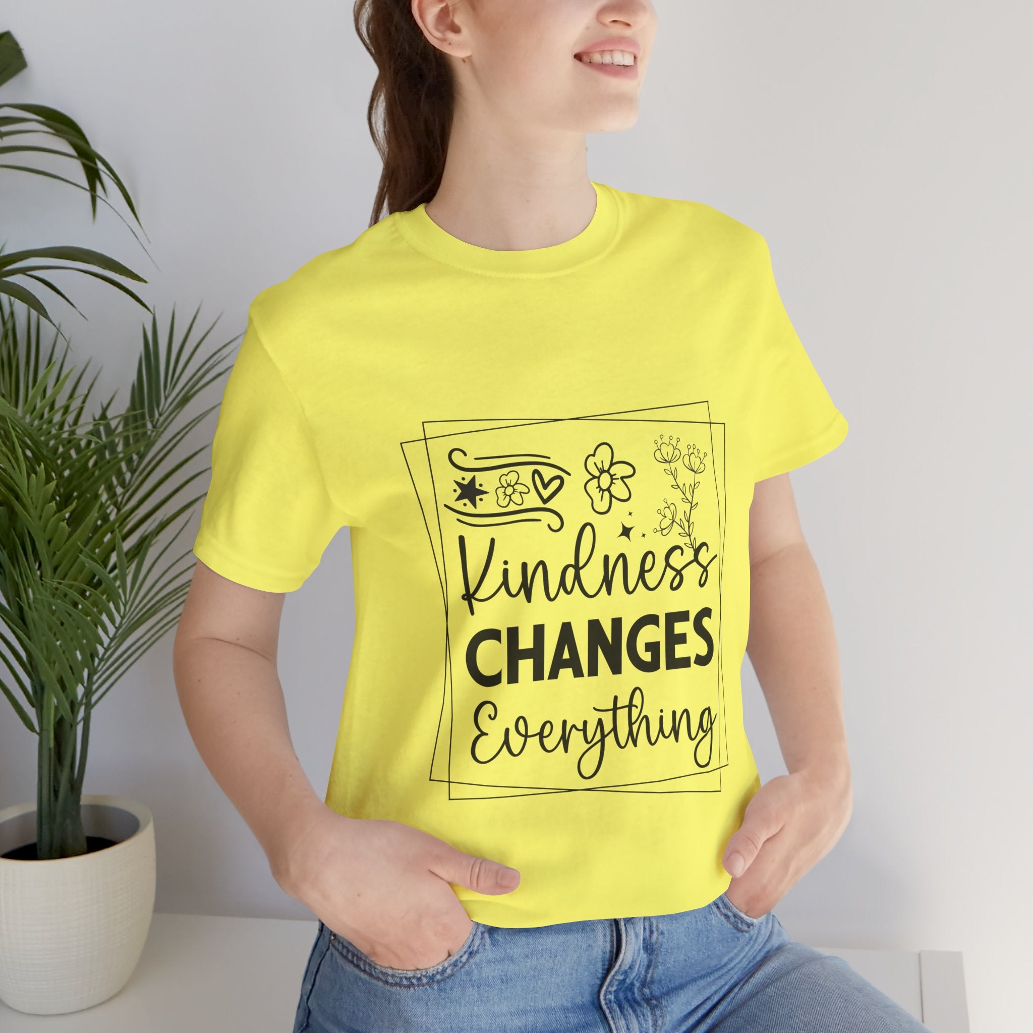 Kindness Changes Everything T‑Shirt — Inspirational Graphic Tee