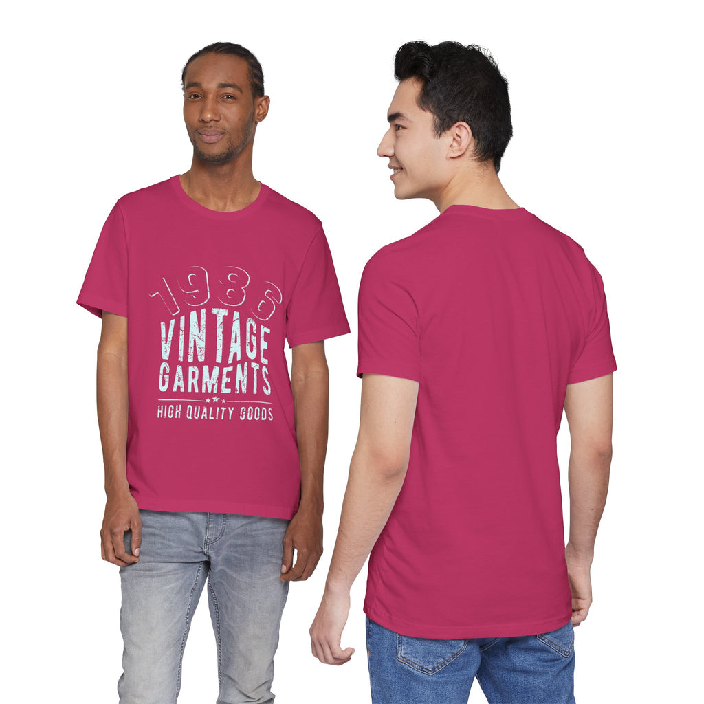 1985 Vintage Garments Tee — High Quality Goods Retro Shirt