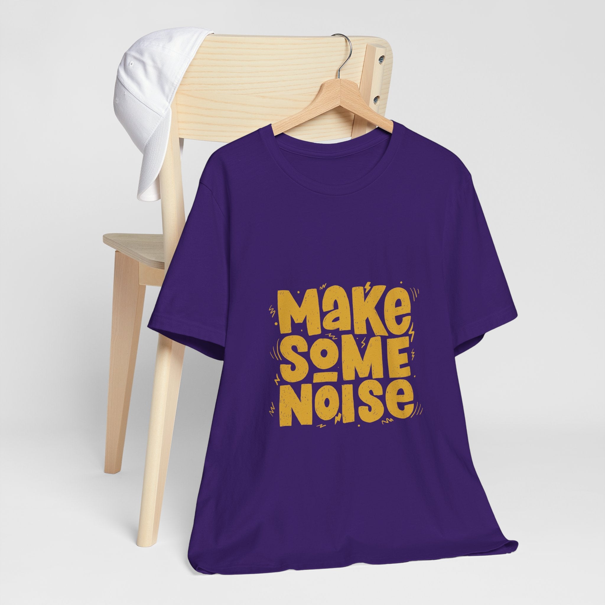 Make Some Noise T‑Shirt — Retro Bold Graphic Tee