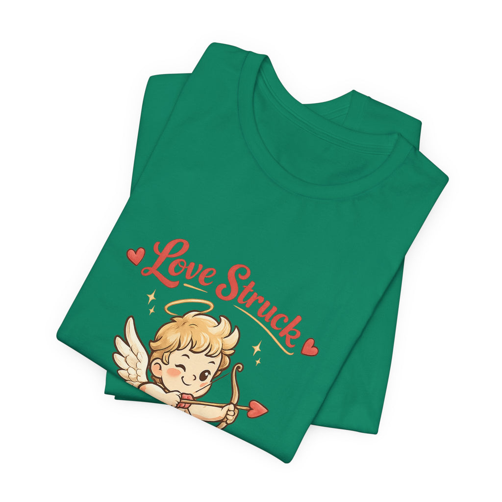 Cupid 'Love Struck' Tee — Cute Vintage Cupid Valentine T-Shirt