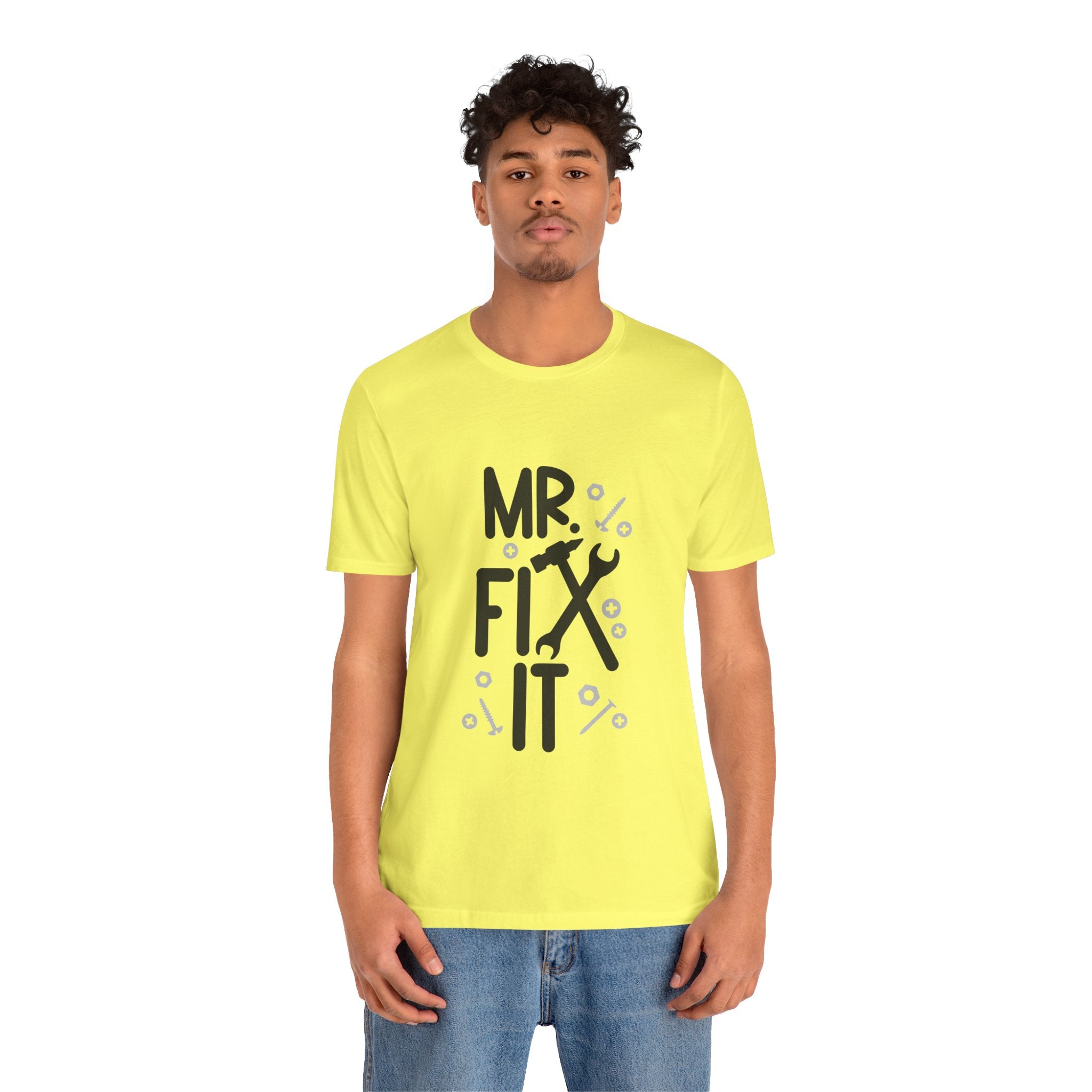Mr. Fix It T-Shirt – Funny Handyman Tool Tee for DIY Dads & Mechanics