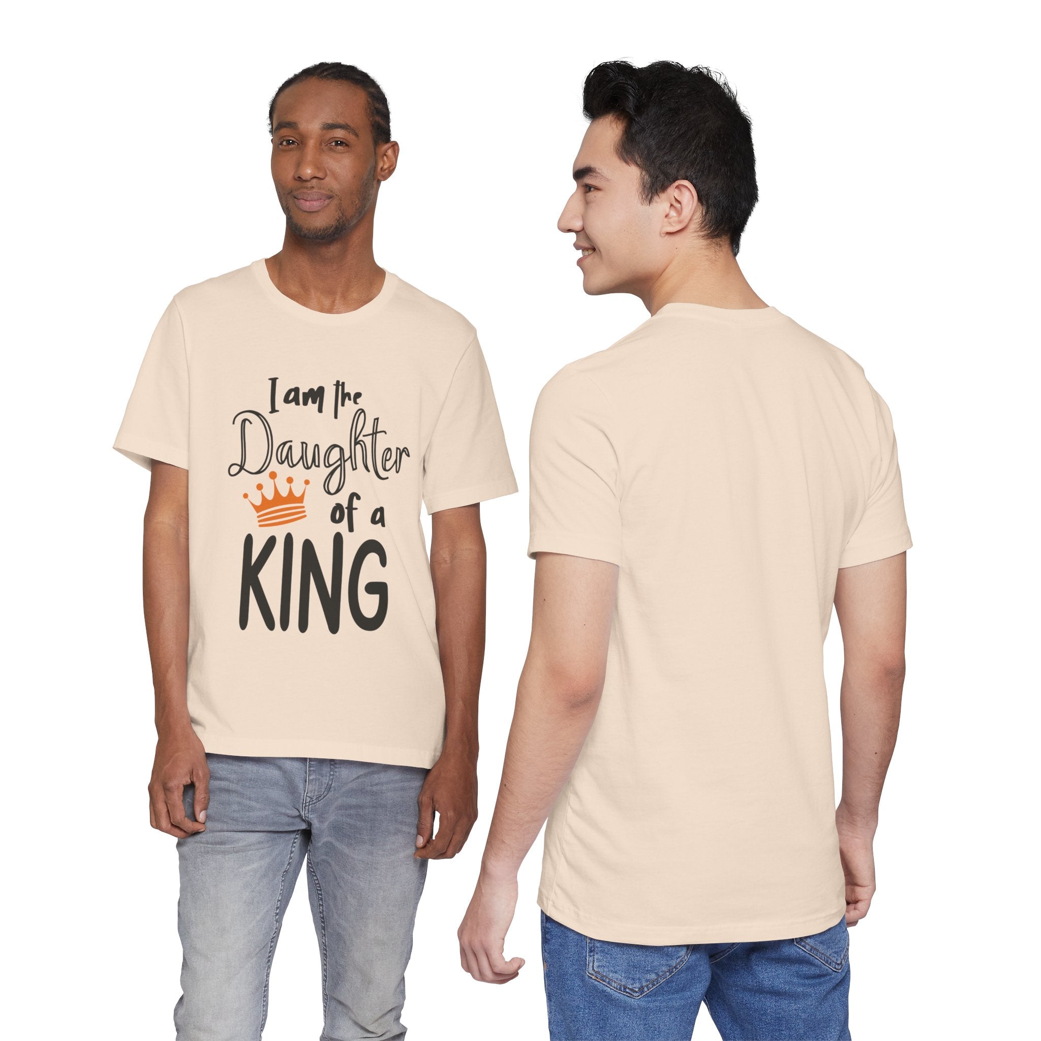 Daughter of a King T-Shirt — Faith-Based Crown Tee for Girls & Women