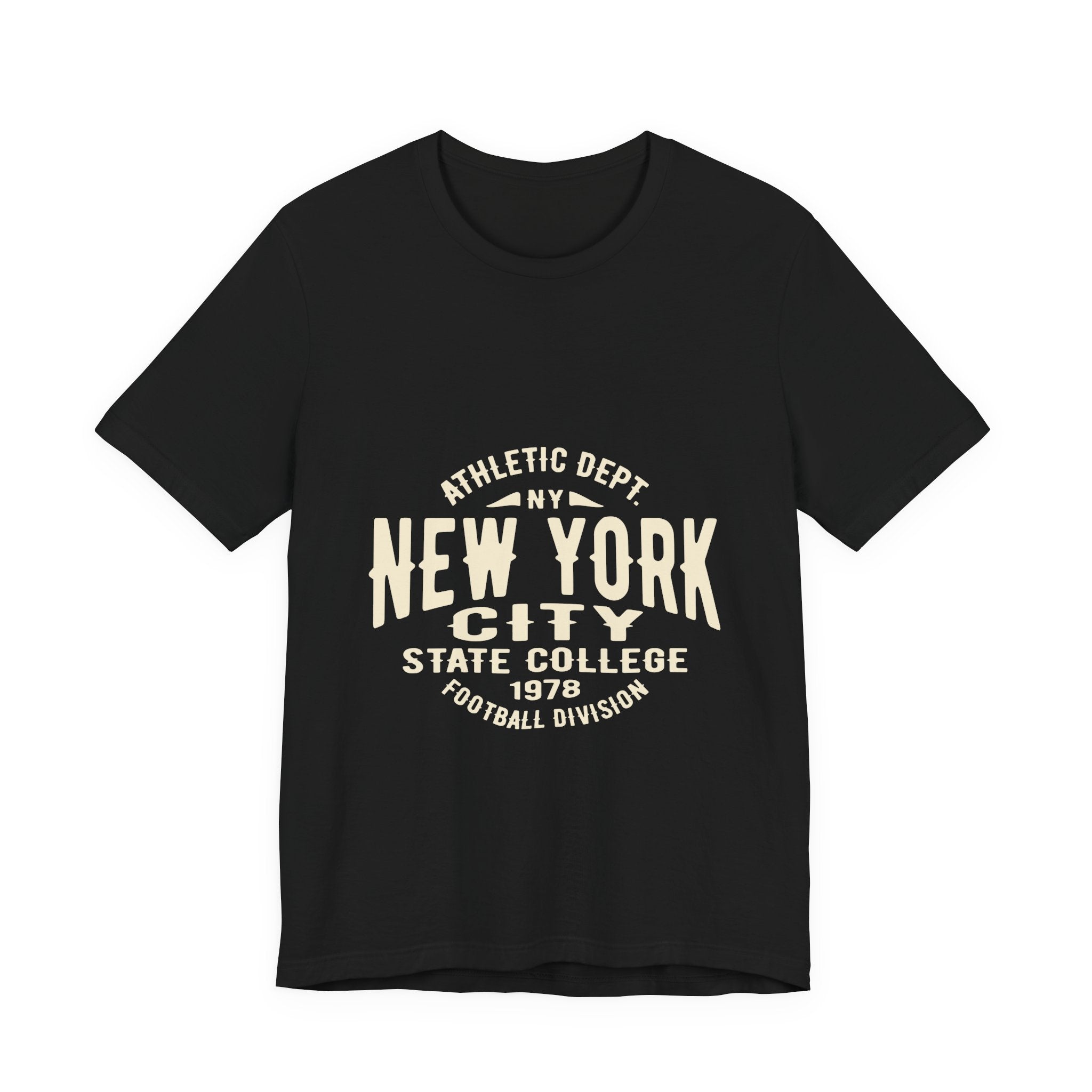 New York City State College Vintage Athletic Tee