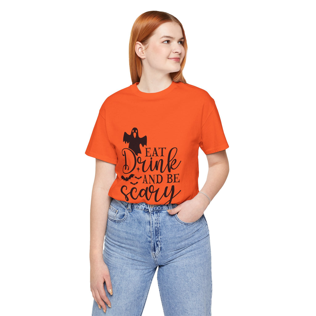 Eat, Drink and Be Scary Halloween T-Shirt