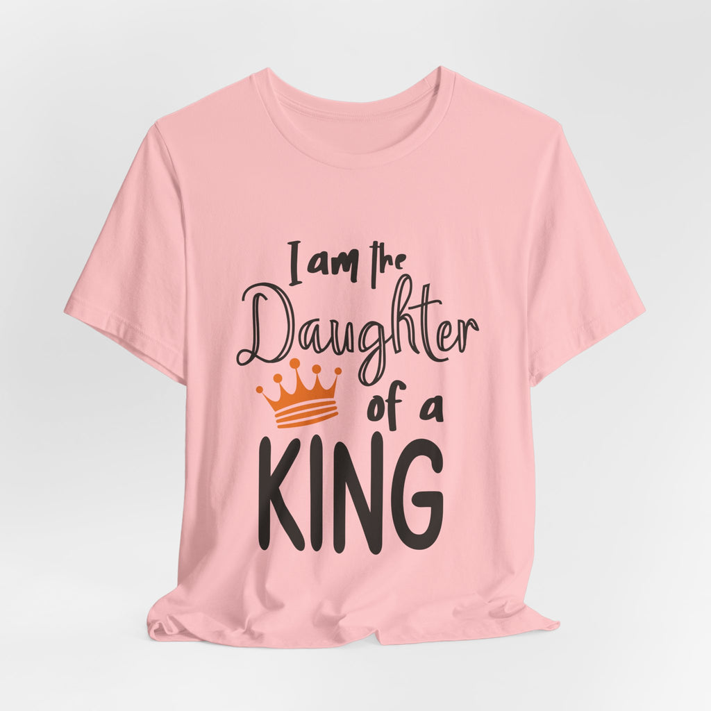 Daughter of a King T-Shirt — Faith-Based Crown Tee for Girls & Women