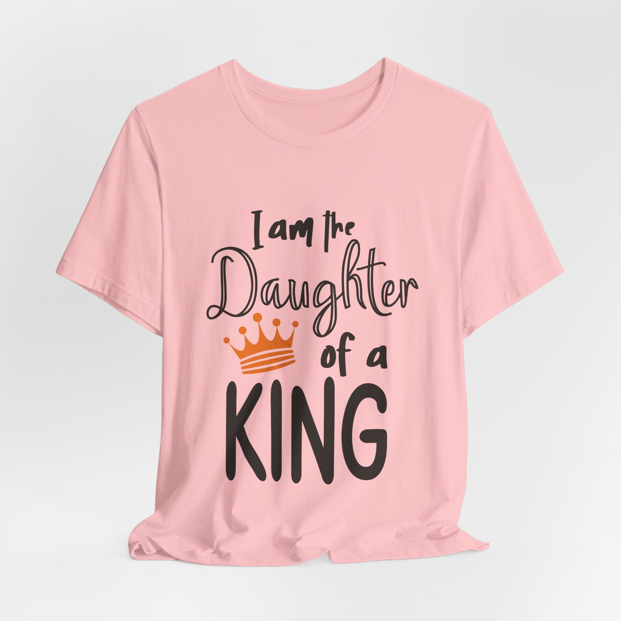 Daughter of a King T-Shirt — Faith-Based Crown Tee for Girls & Women