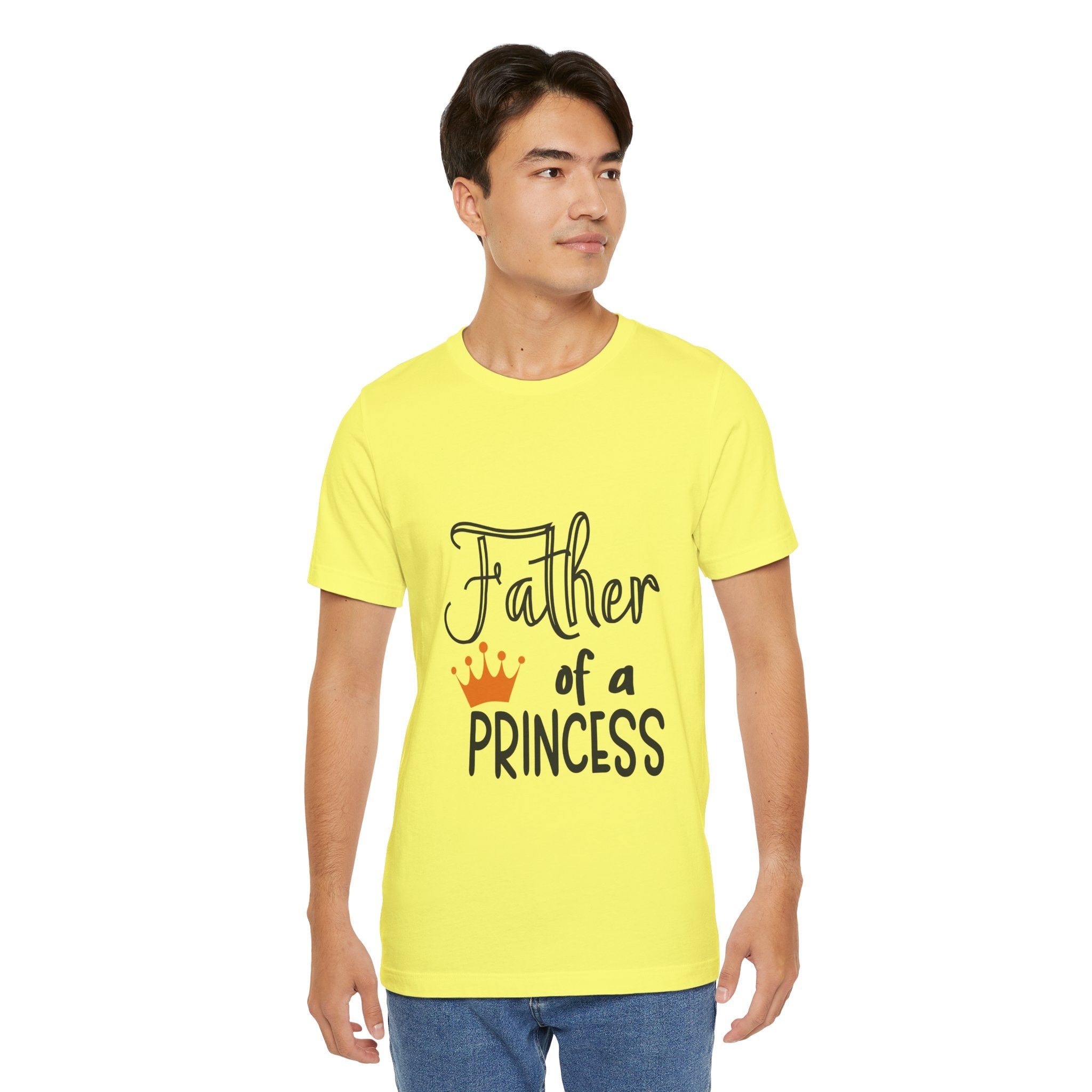 Father of a Princess T-Shirt — Dad Tee with Crown Graphic