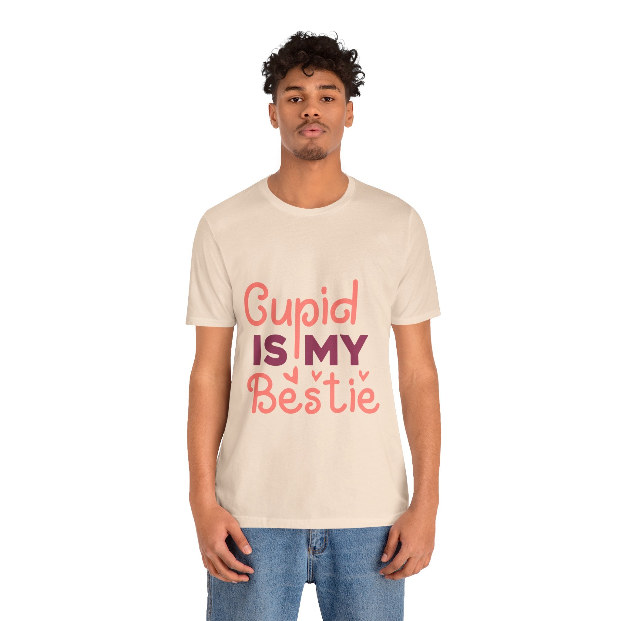 Cupid Is My Bestie Valentine Tee
