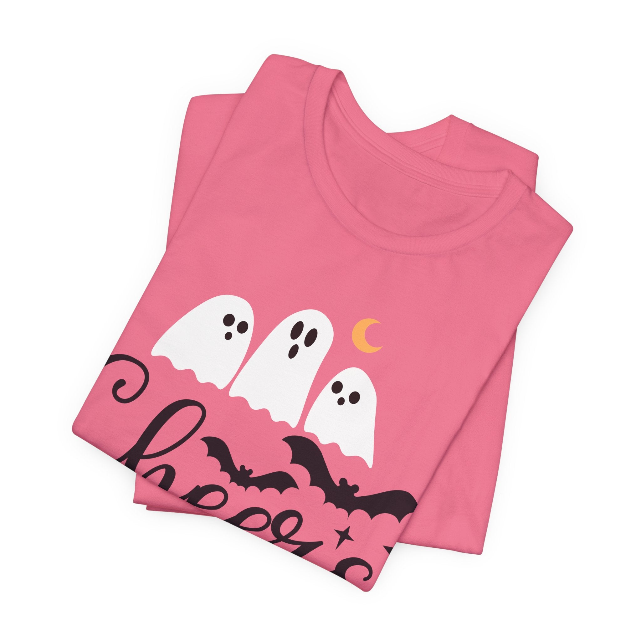 Cheers Witches Halloween Tee — Cute Ghosts, Bats & Party Slogan