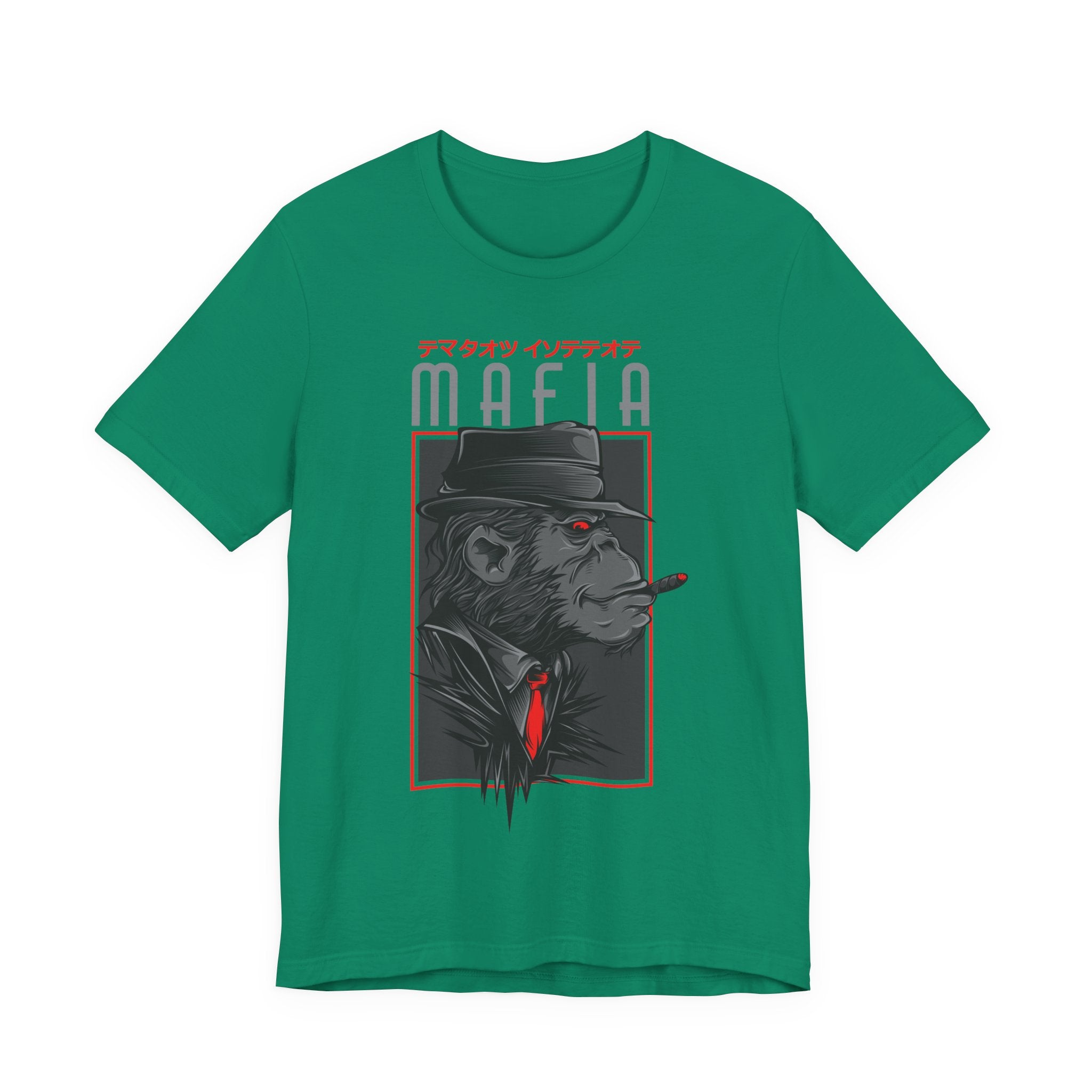 Mafia Ape Graphic Tee — Vintage Don Gorilla with Cigar