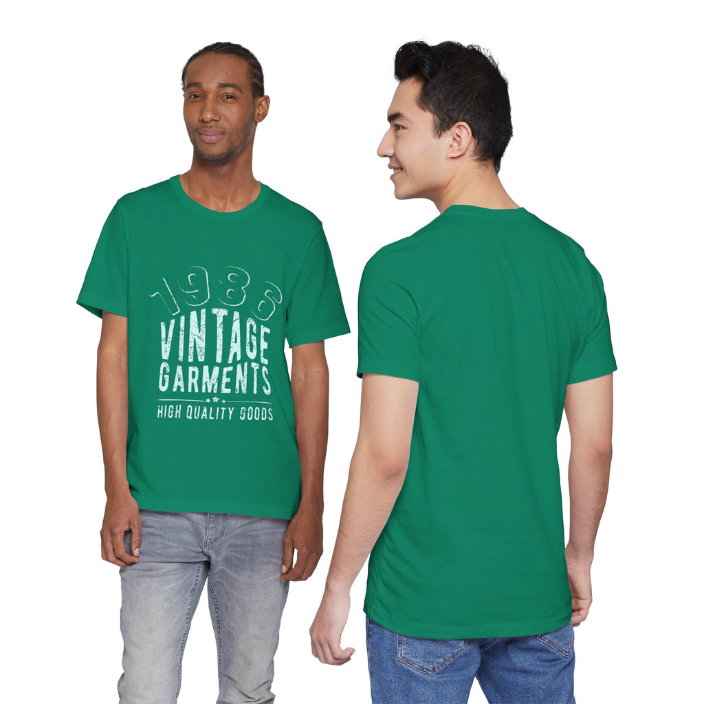 1985 Vintage Garments Tee — High Quality Goods Retro Shirt