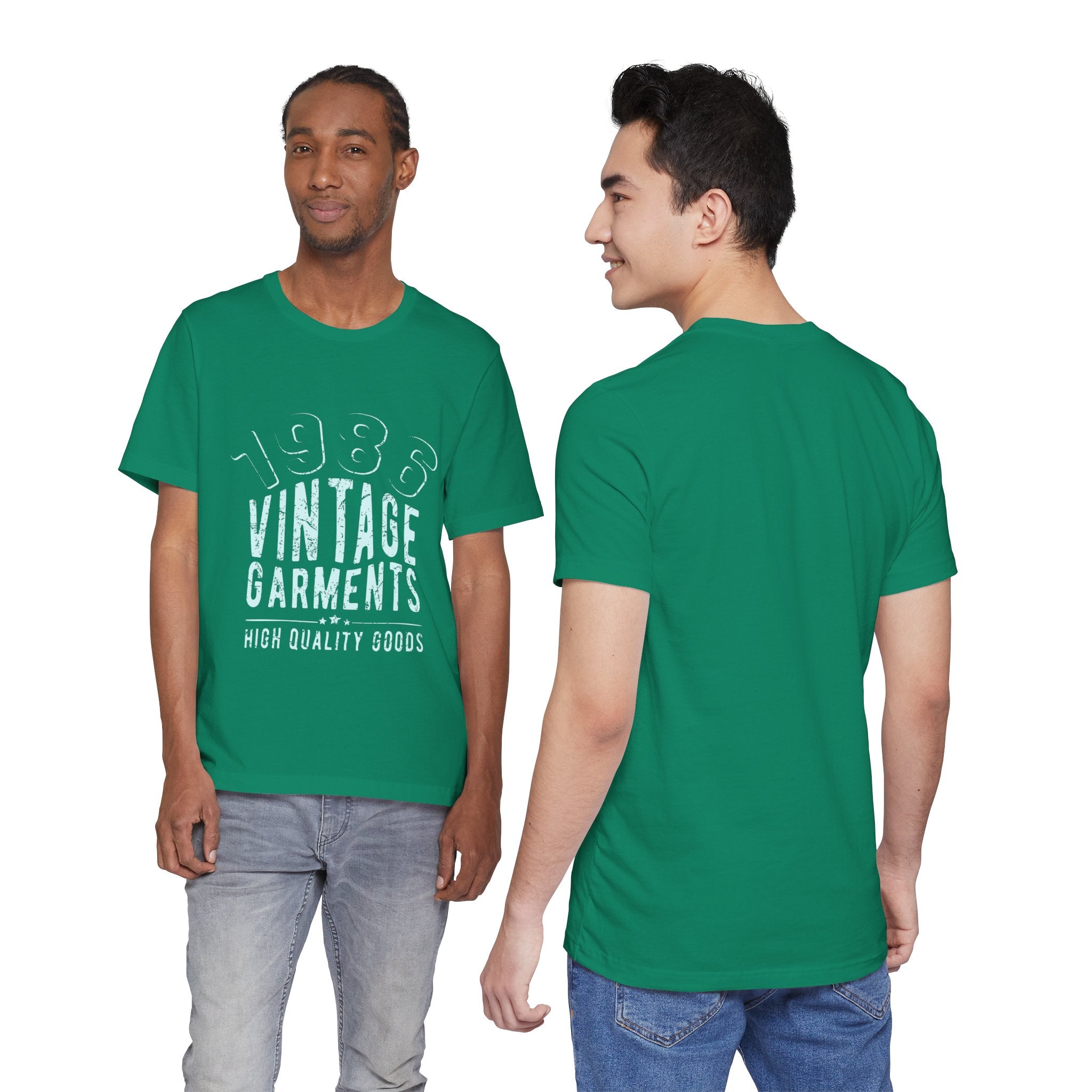 1985 Vintage Garments Tee — High Quality Goods Retro Shirt