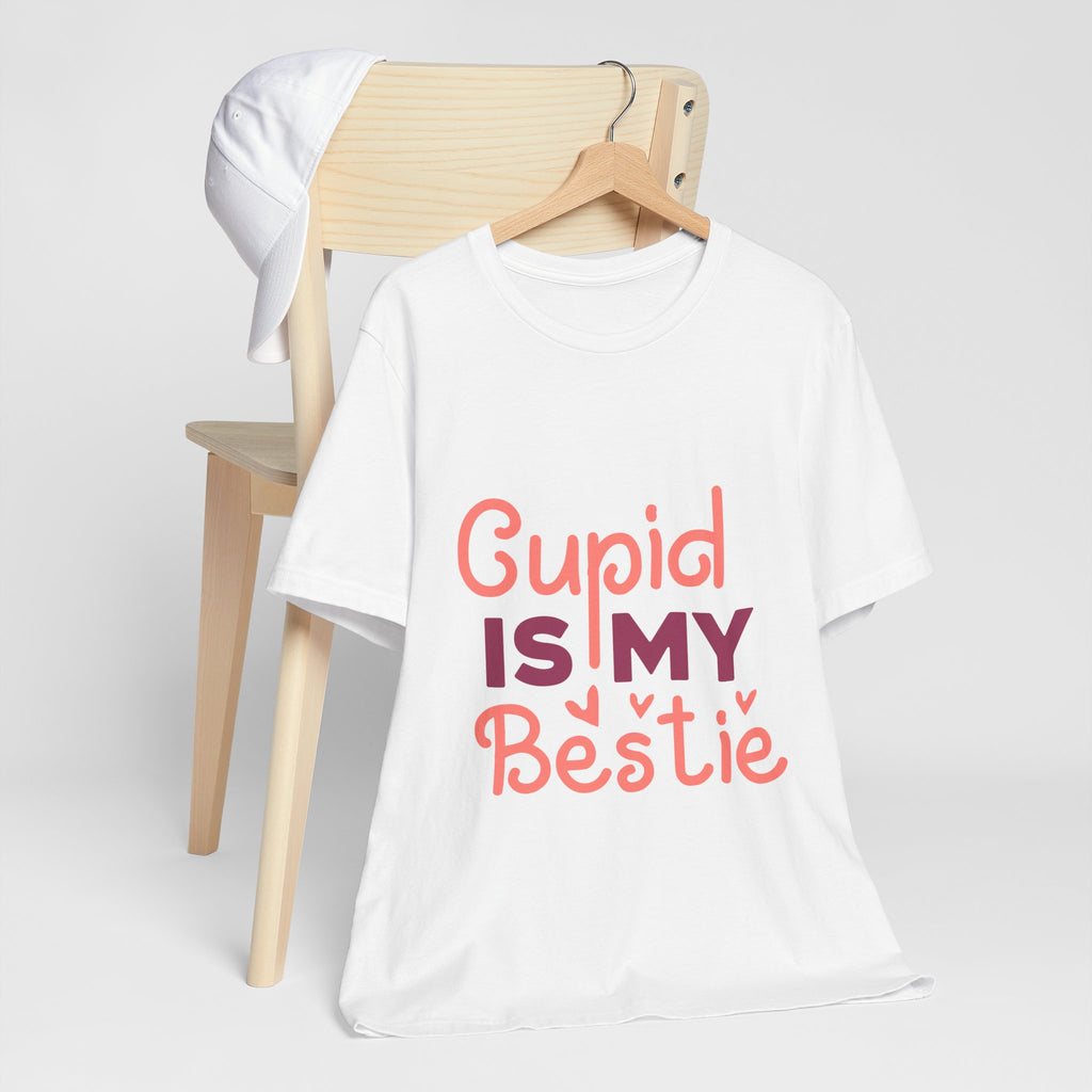 Cupid Is My Bestie Valentine Tee