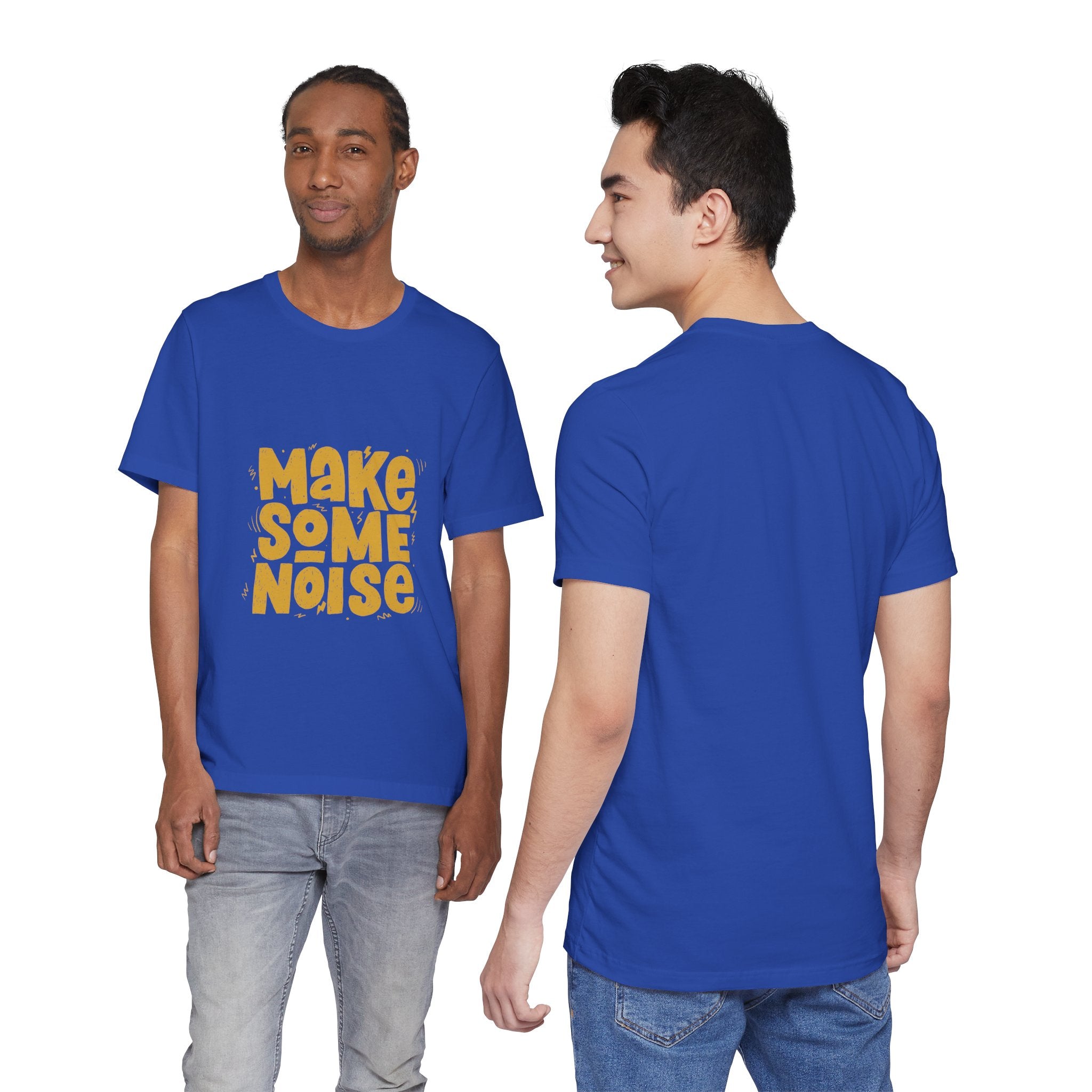 Make Some Noise T‑Shirt — Retro Bold Graphic Tee